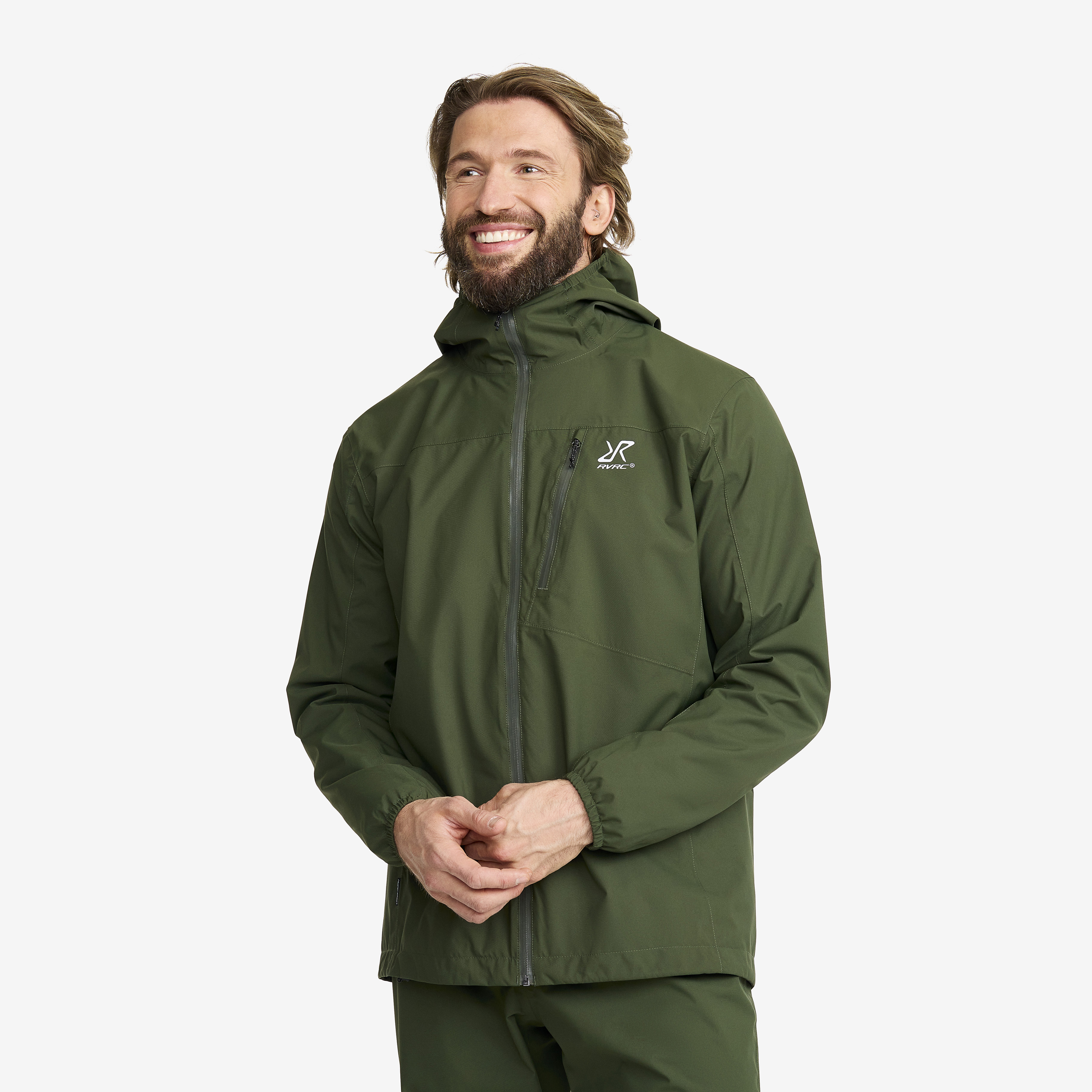 Vector 2L Jacket Miehet Forest Green Koko:4XL – Ulkoilutakki Kuoritakki & Tuulitakki