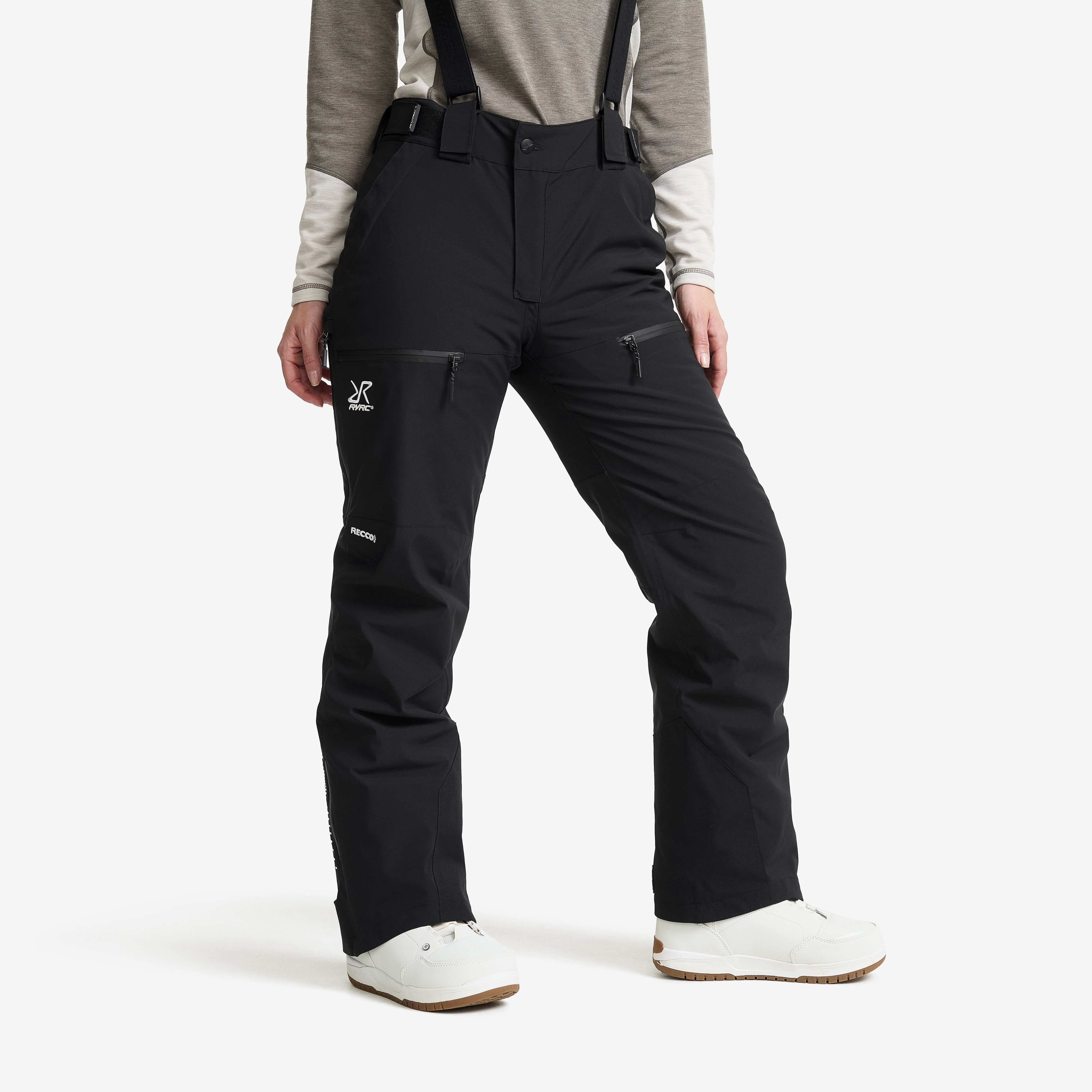 Halo 2L Insulated Ski Pants Black Dame, 