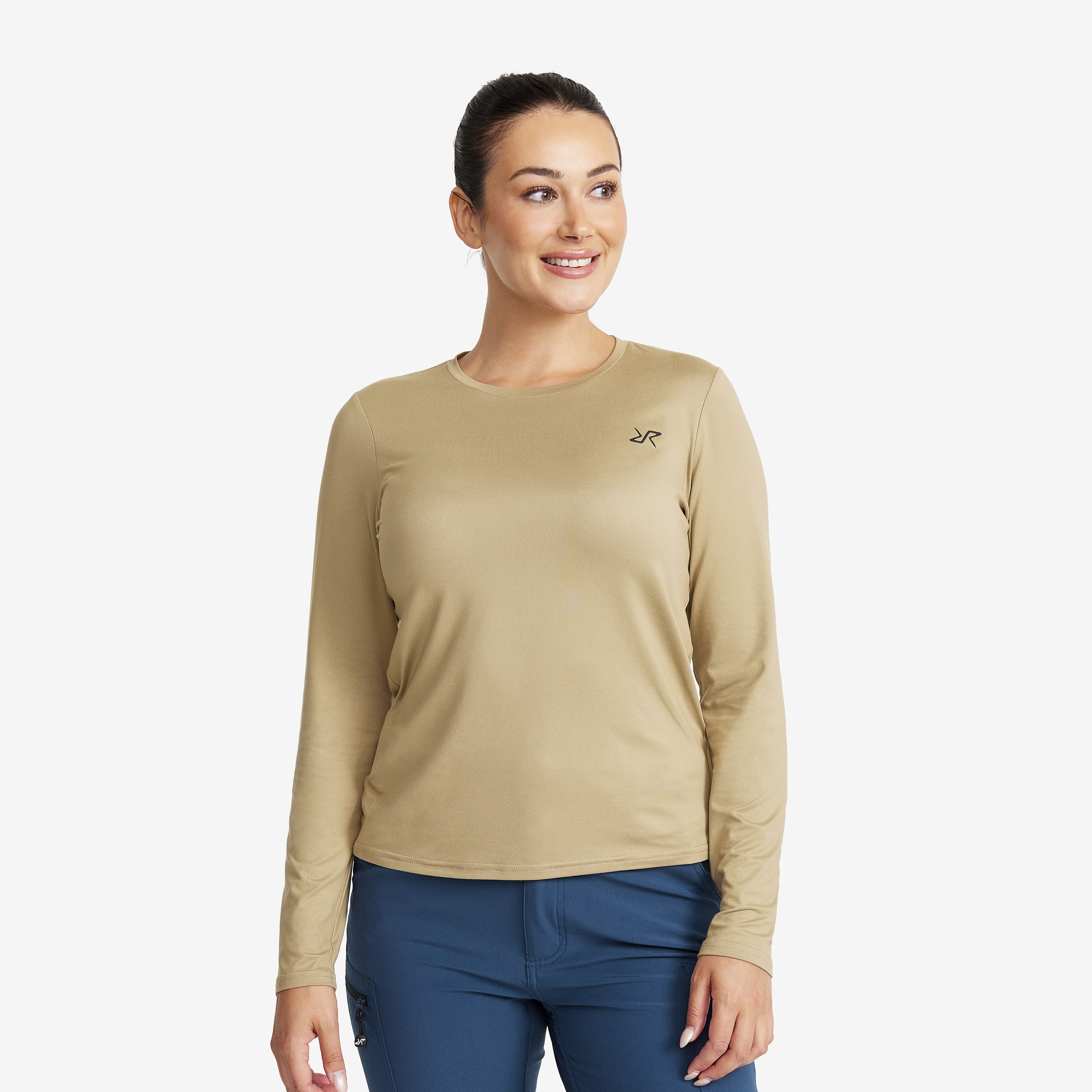 Vagabond Regular Fit Top Khaki Damskie