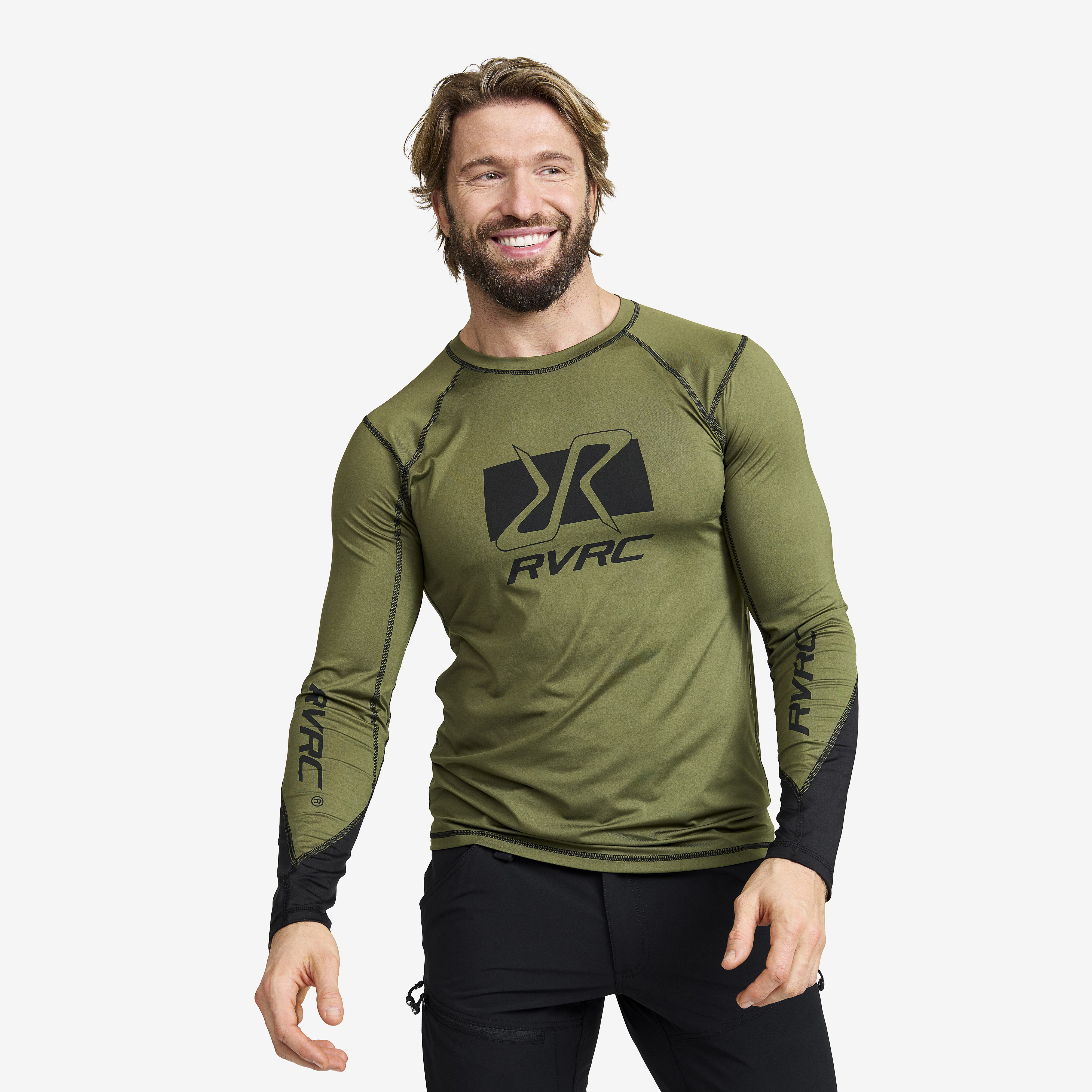 Trail Long-Sleeved Top Cypress Uomo