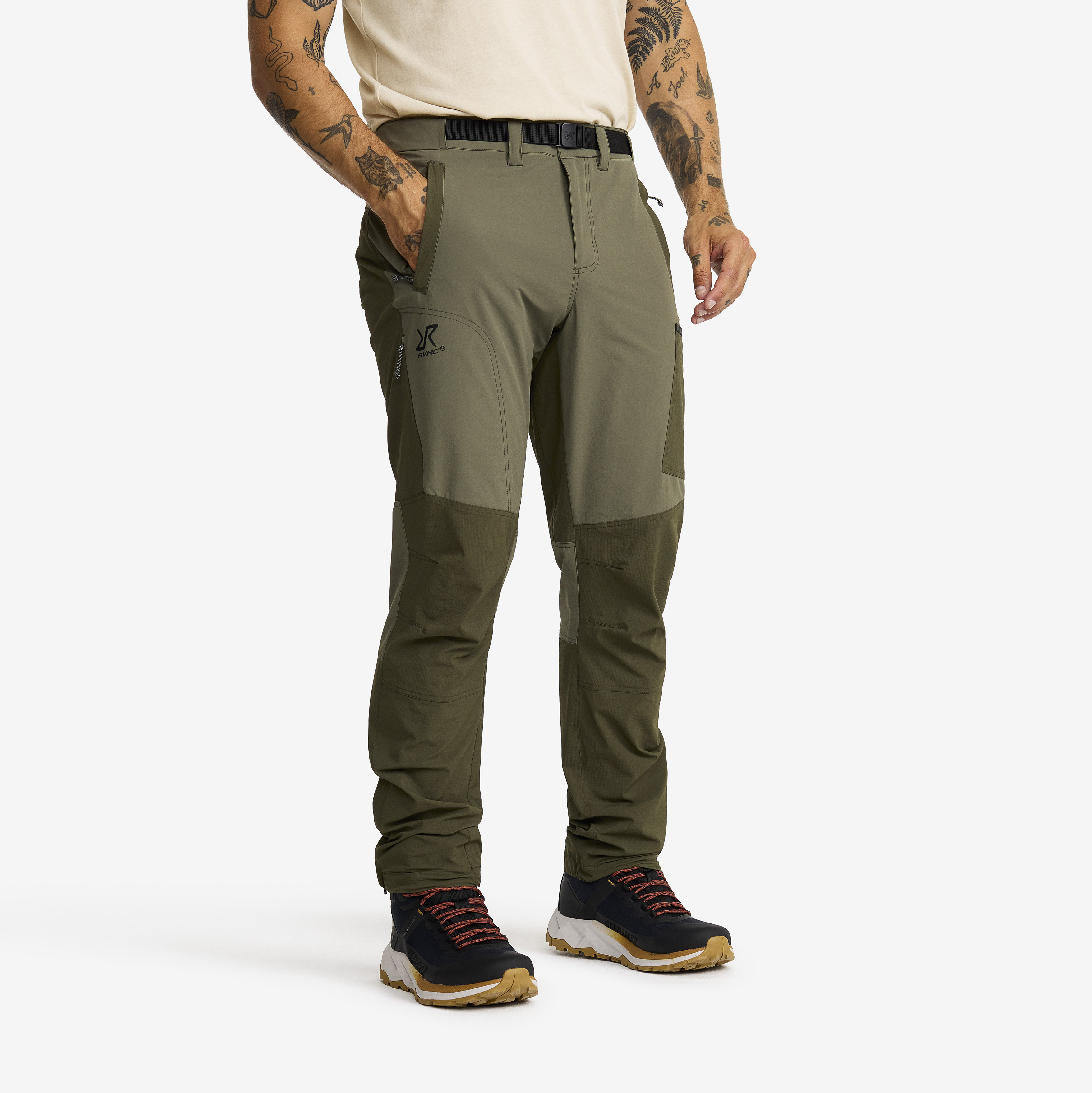 Elevate Pro Hiking Trousers Grape Leaf/Forest Night Men,