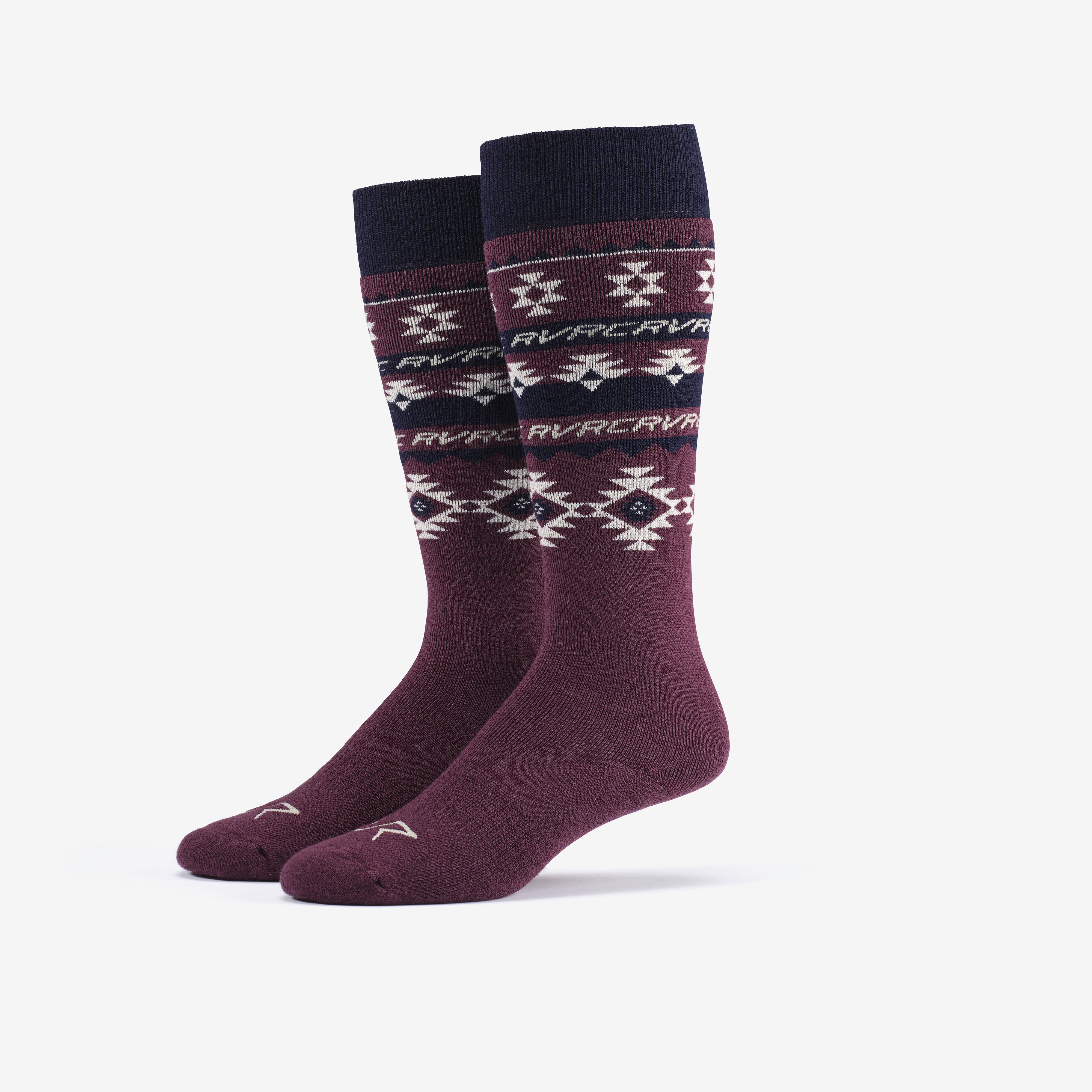 Alpine Terry Sock Winetasting/India Ink,