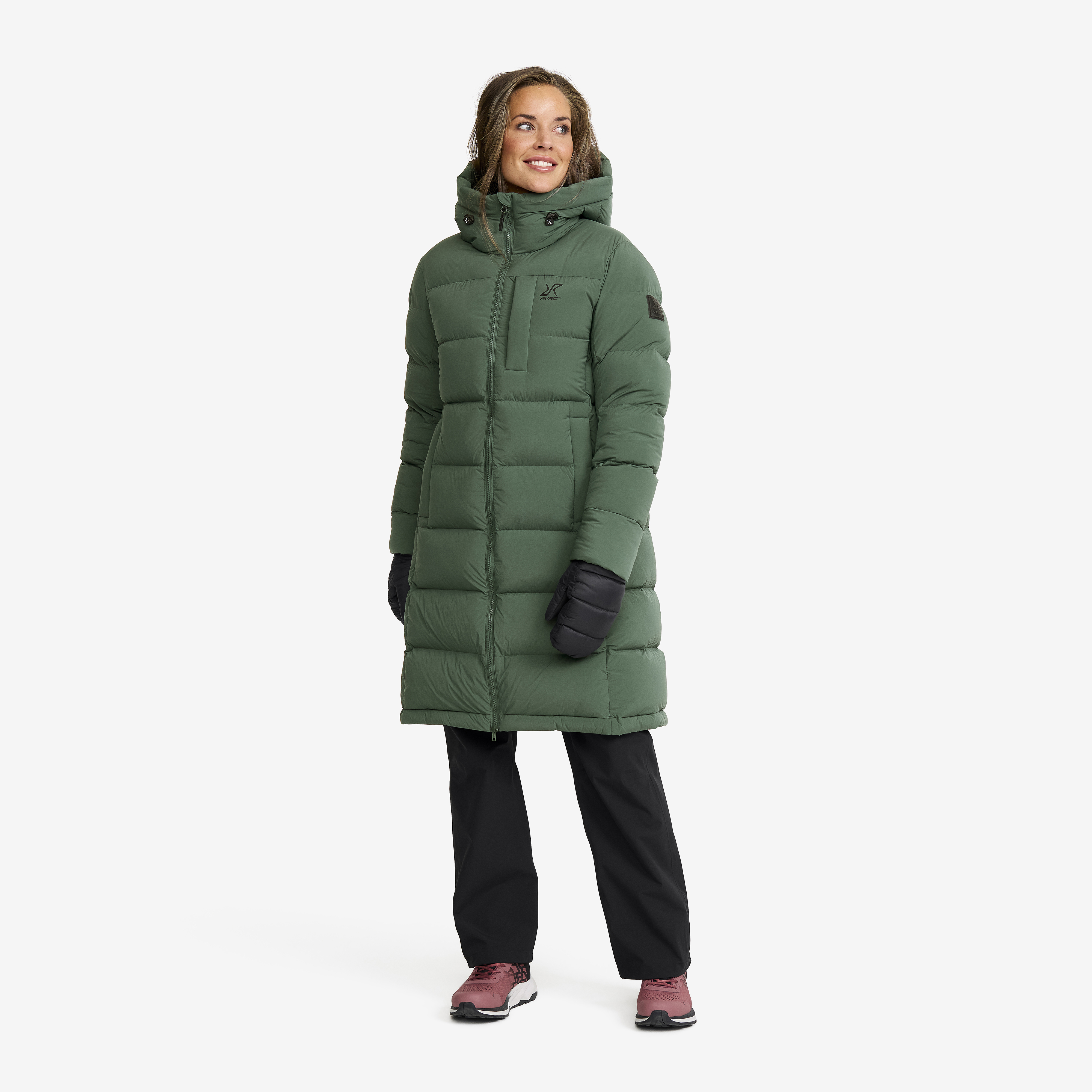 Flexpedition Down Parka Dame Garden Topiary