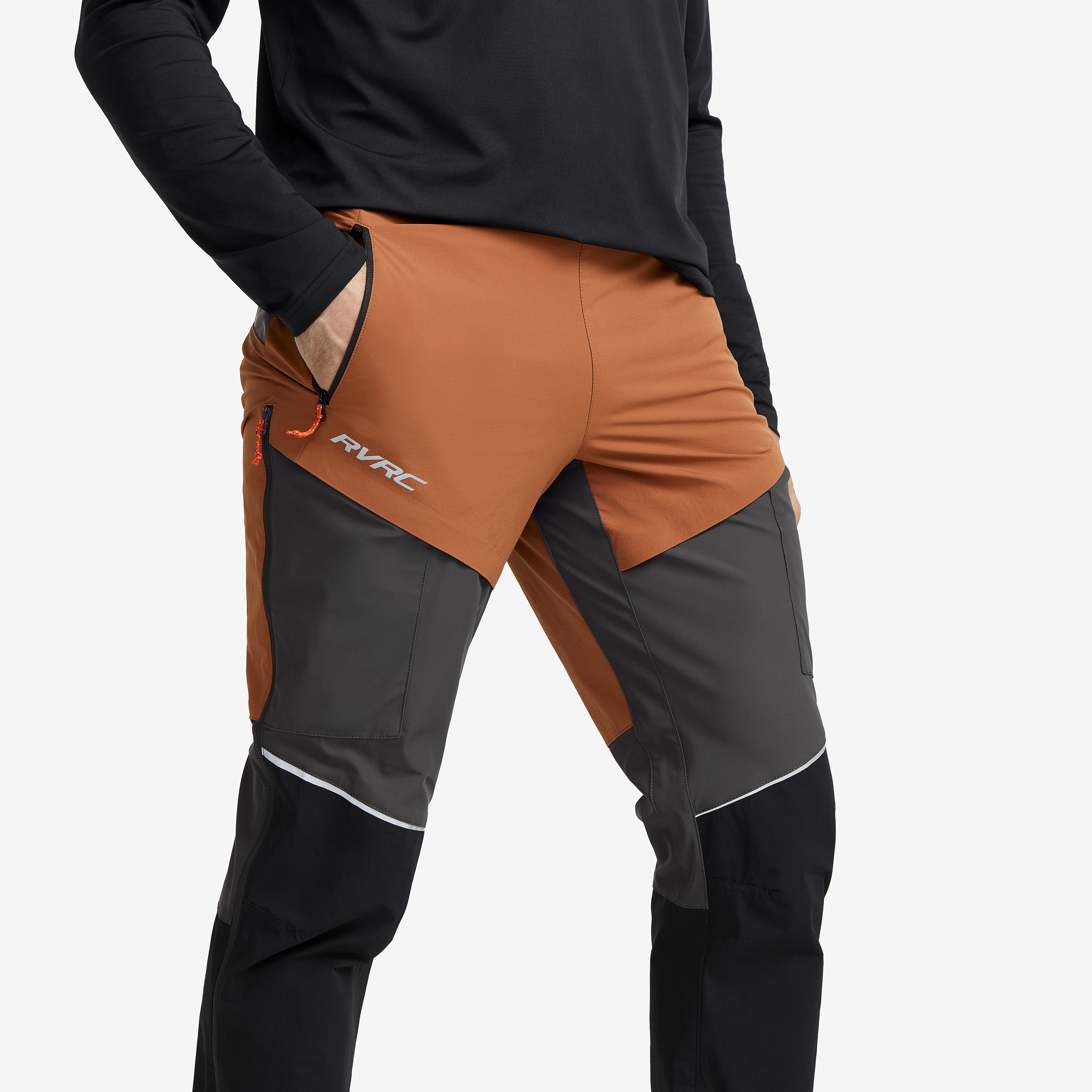 Dynamic Pro Wind Pants Men Dusty Orange/Anthracite | RevolutionRace