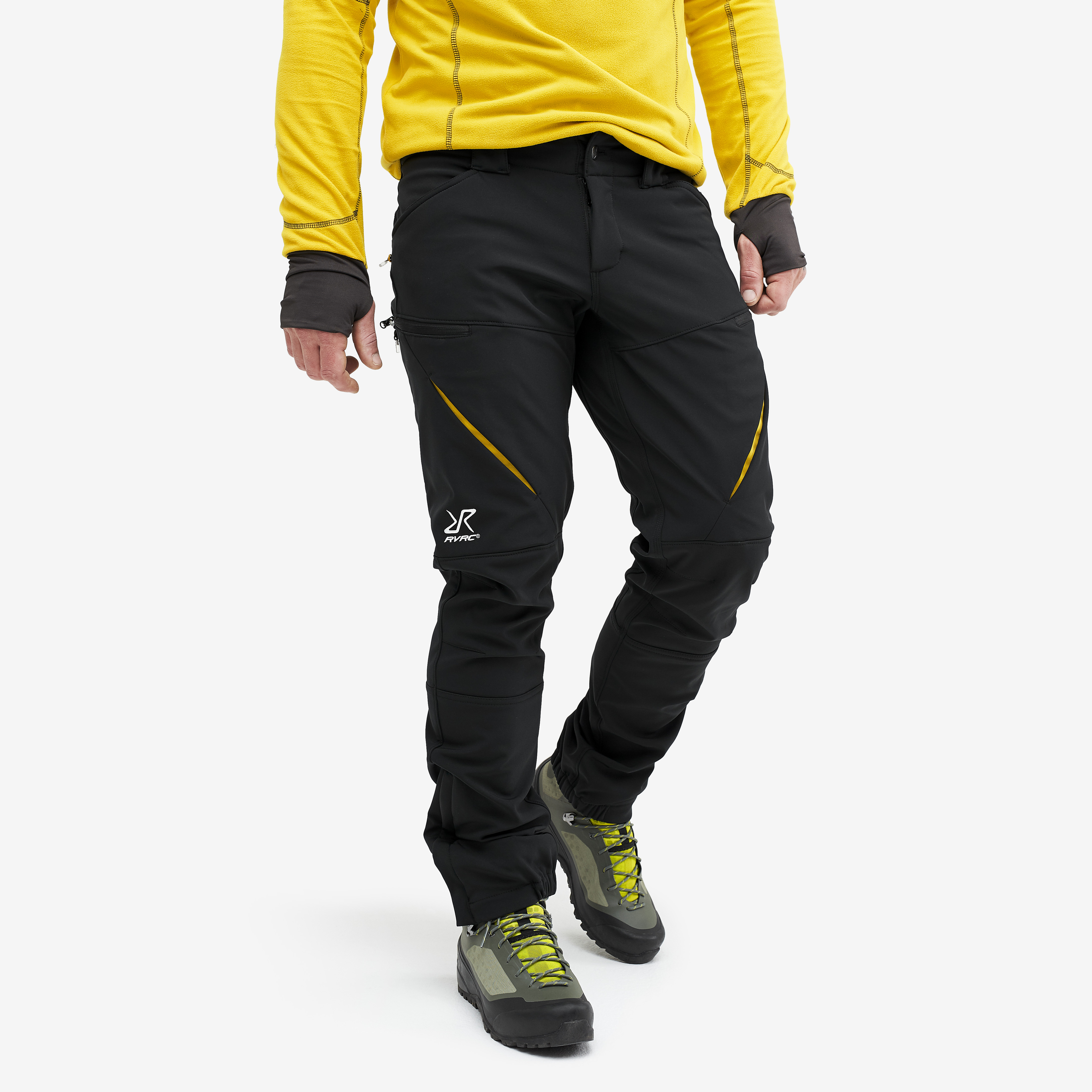 Hiball Pants Black/Yellow Męskie,