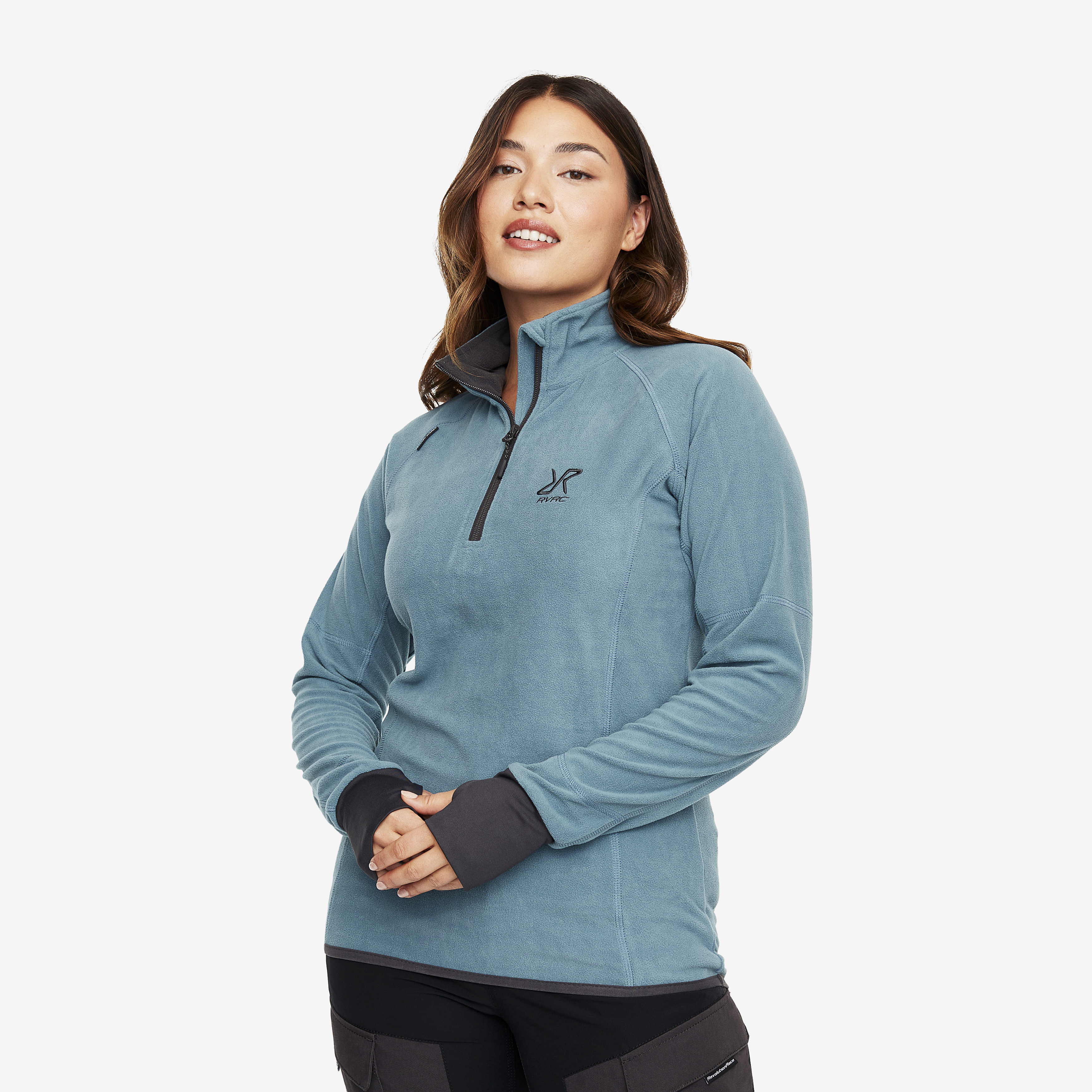 Trekker Fleece – Dam – Bluestone Storlek:L – Dam > Tröjor > Fleece