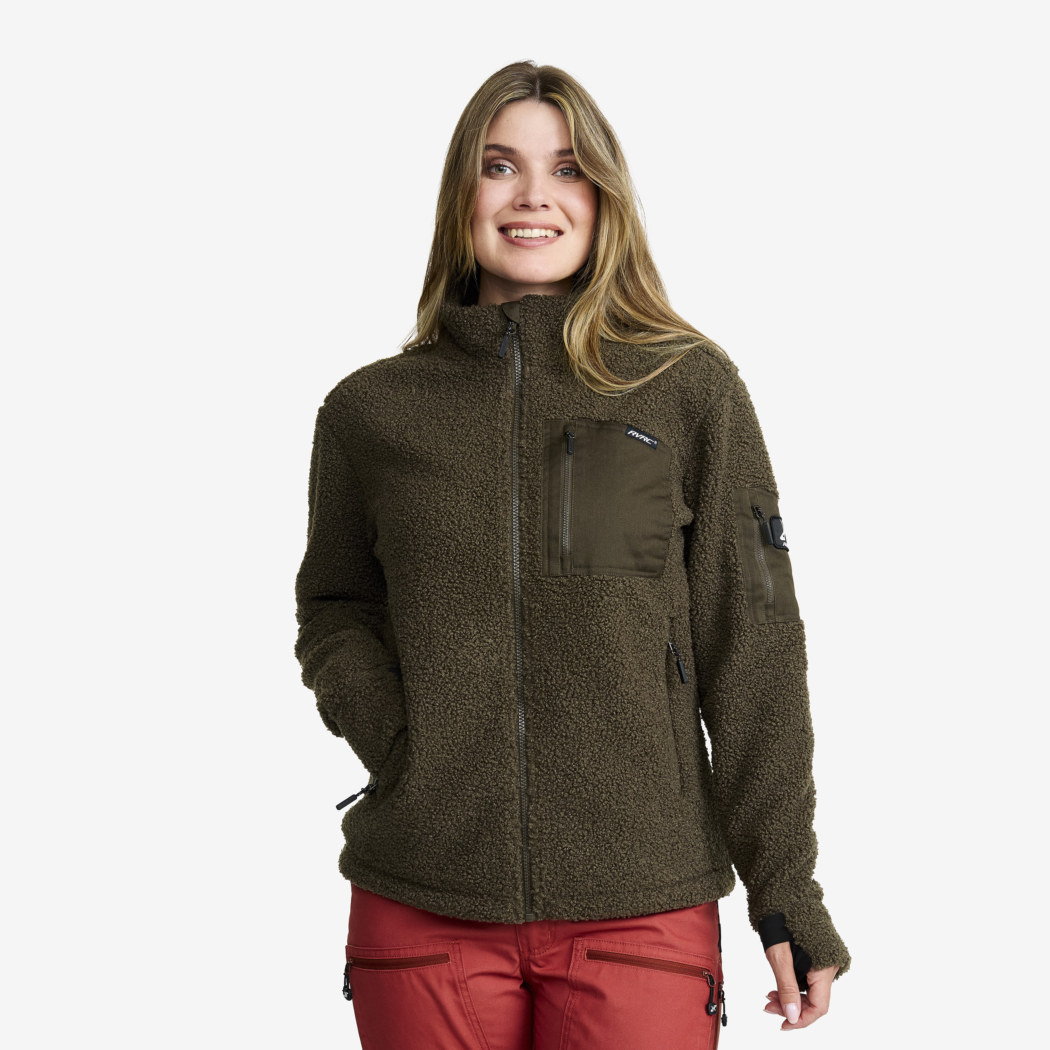 Bigfoot Pile Fleece W Mud Damen