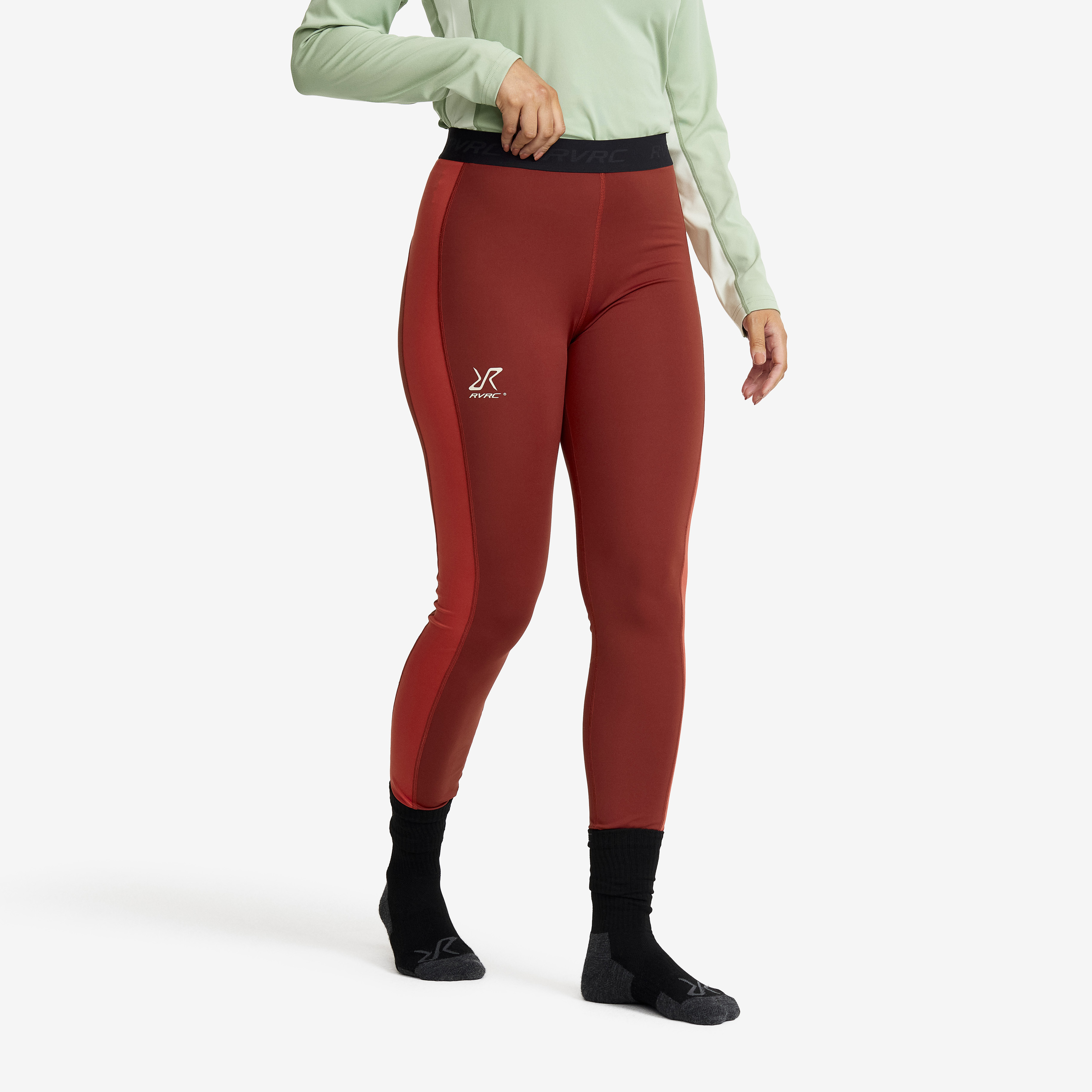 Uphill Pants Bossa Nova/Fired Brick Damen