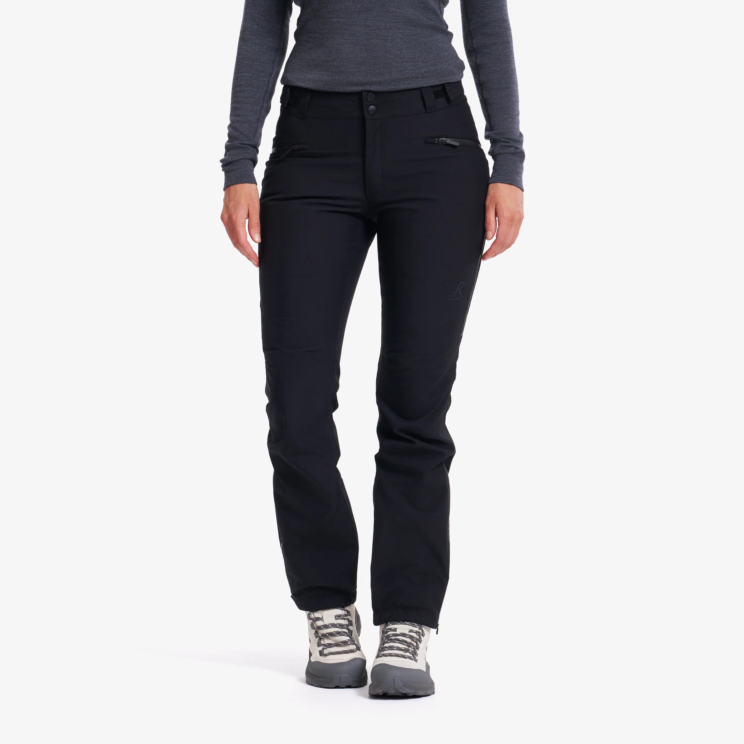 Silence Proshell 3L Pants Black/Anthracite Dame, 