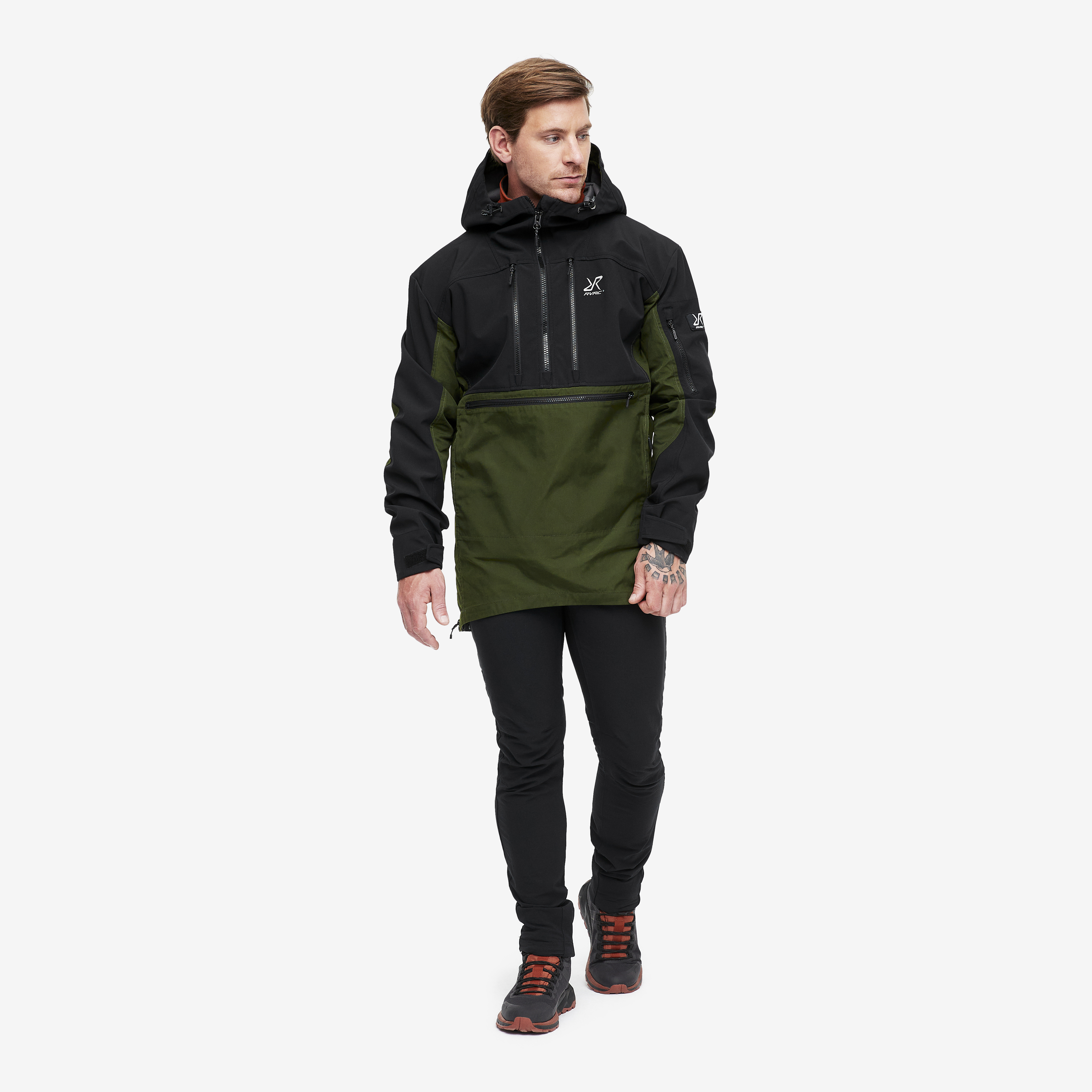 Outdoor Anorak Men Forest Green | RevolutionRace