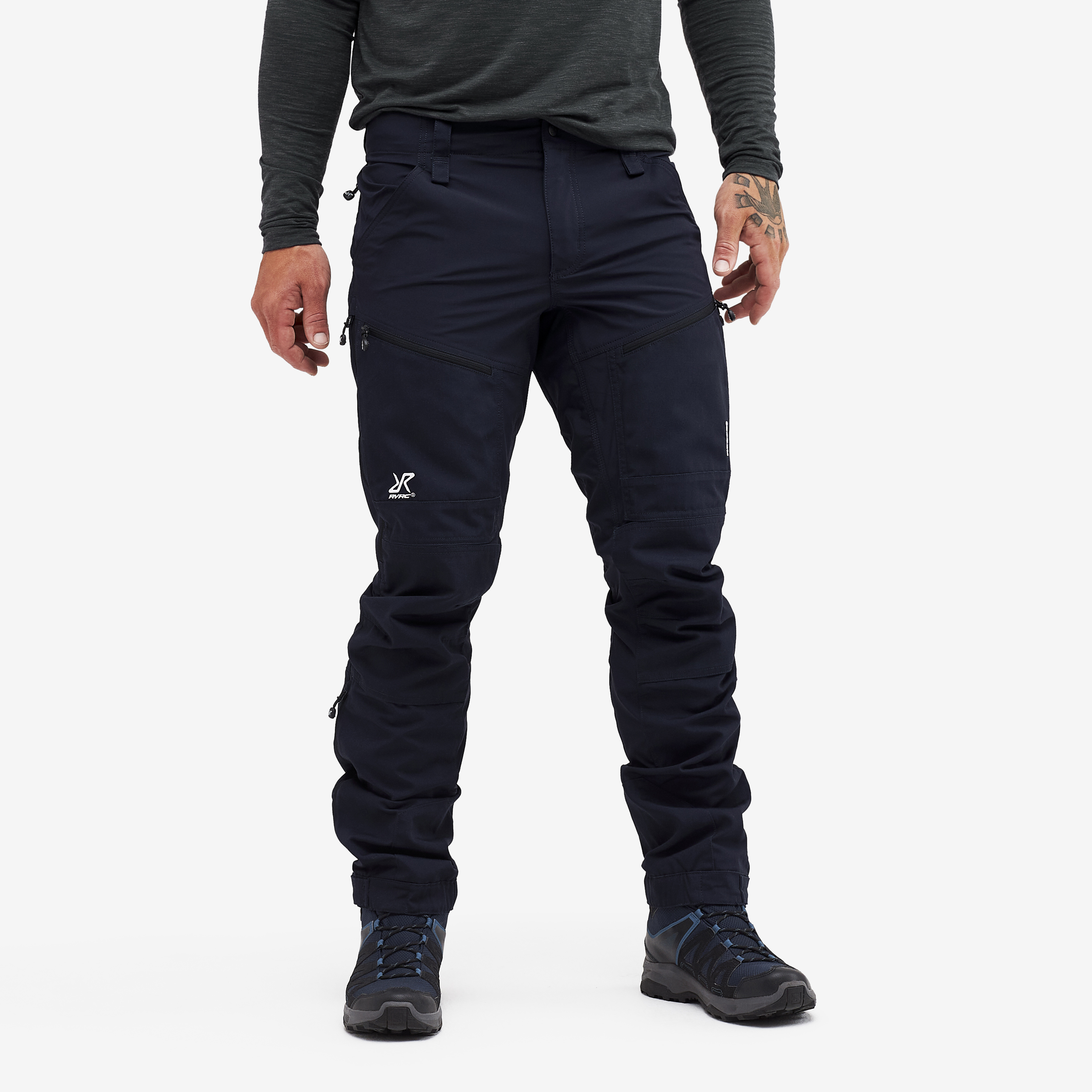 Pantalon randonnée RVRC GP Pro Rescue pour hommes en bleu foncé