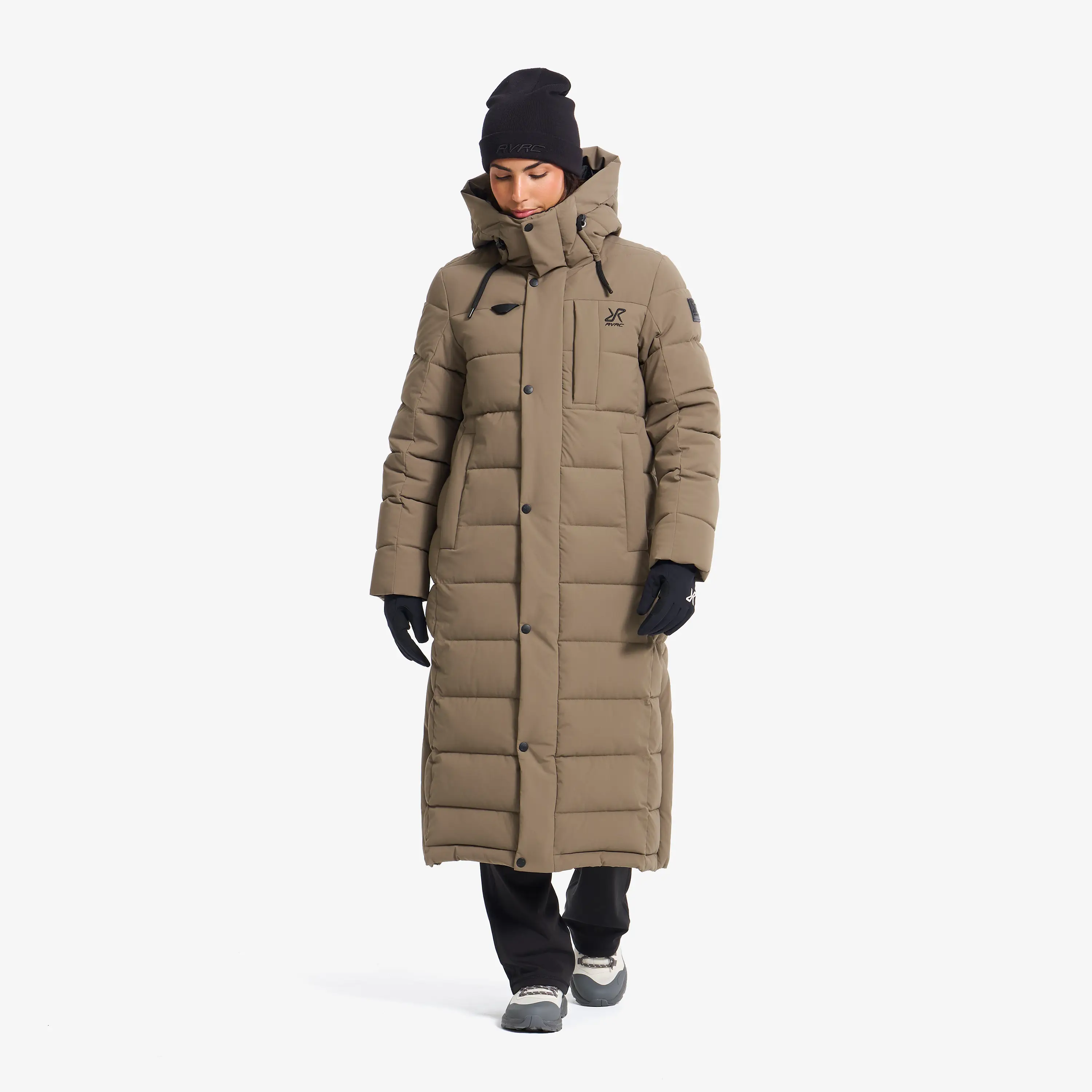 Scenic Insulated Long Parka Morel Dames,
