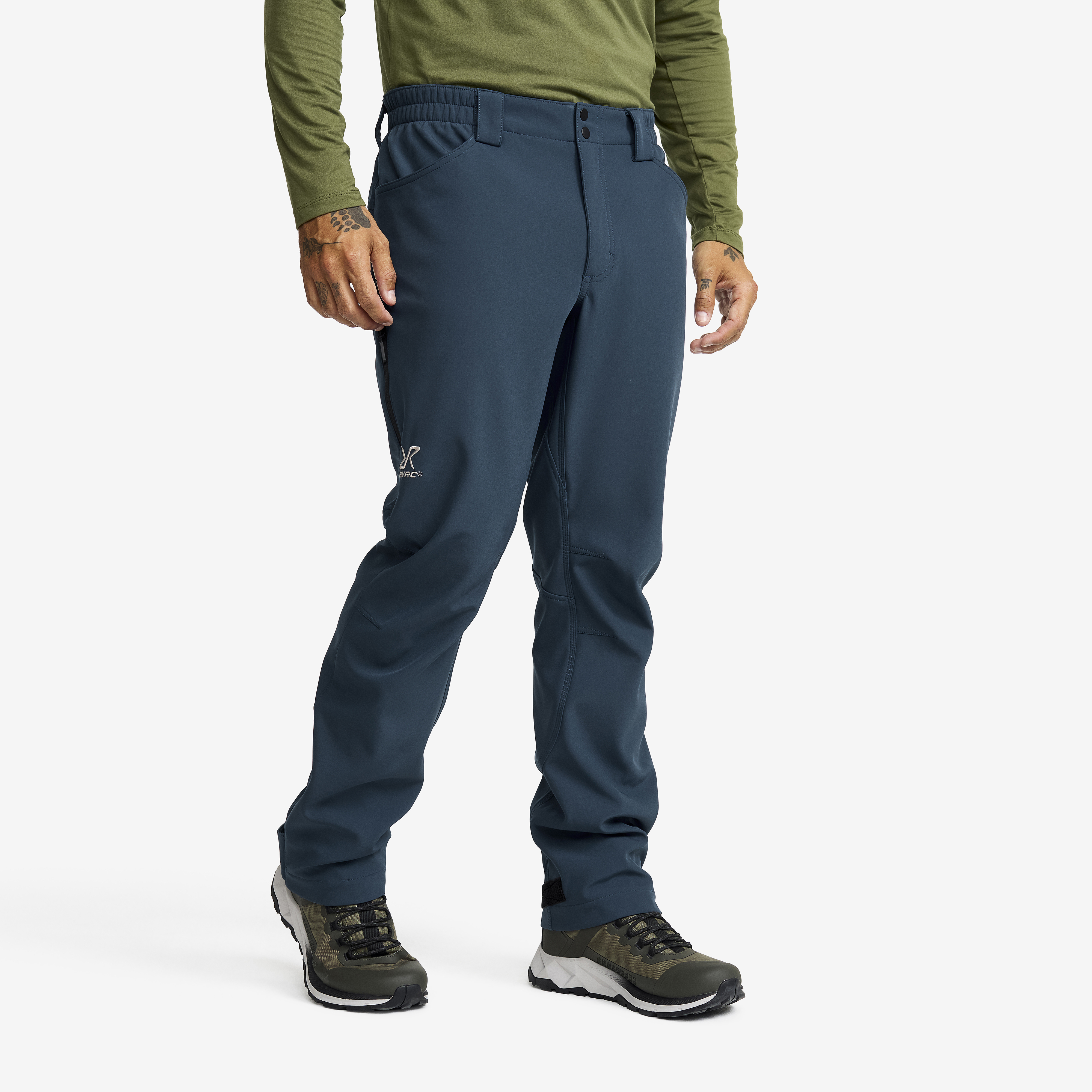 Hiball Essential Softshell Pants – Herr – Moonlit Ocean Storlek:XS – Byxor > Softshellbyxor