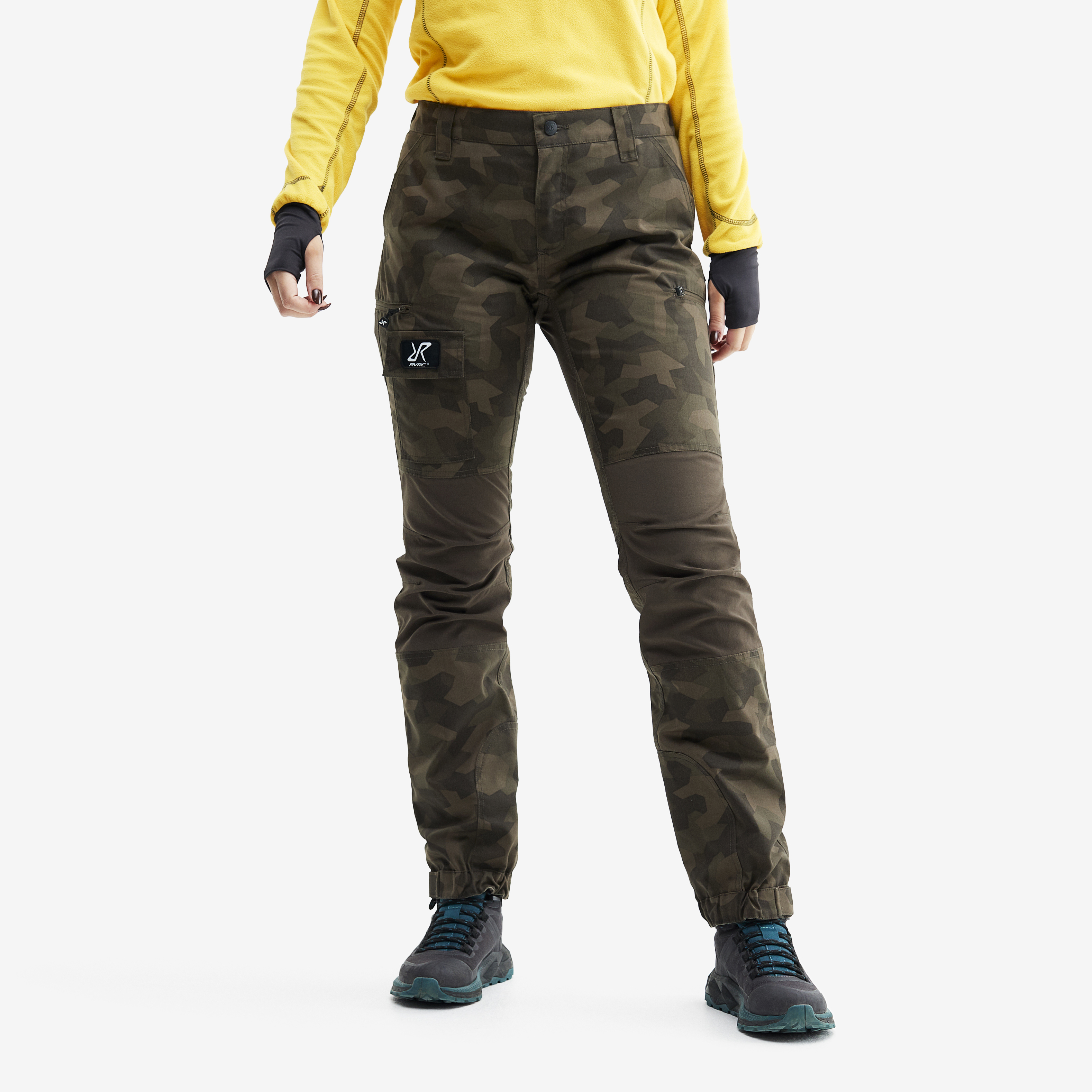 Nordwand outdoor pants for women in brown