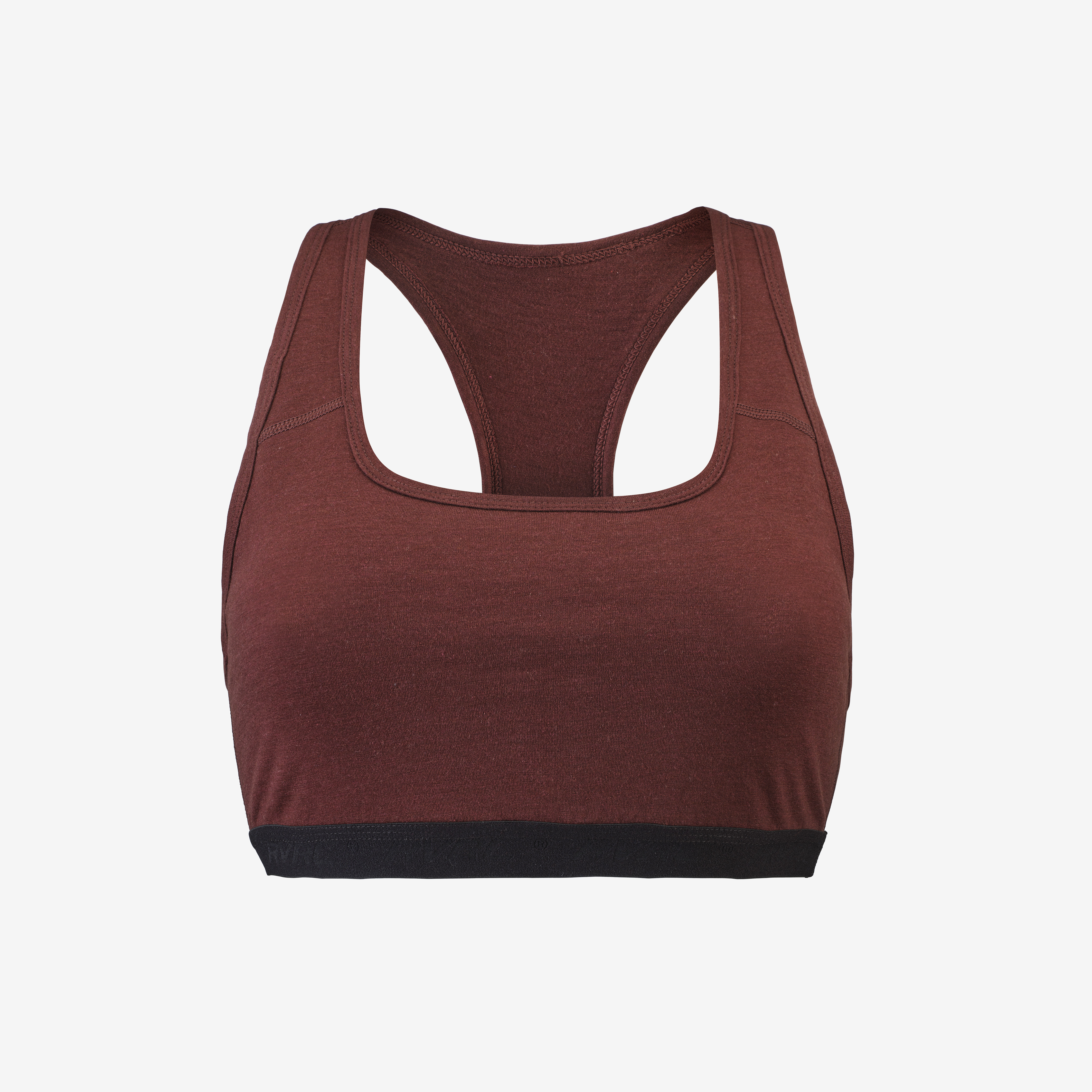 Women's Merino Wool Athletic Sports Bra - Black ❤️ menique