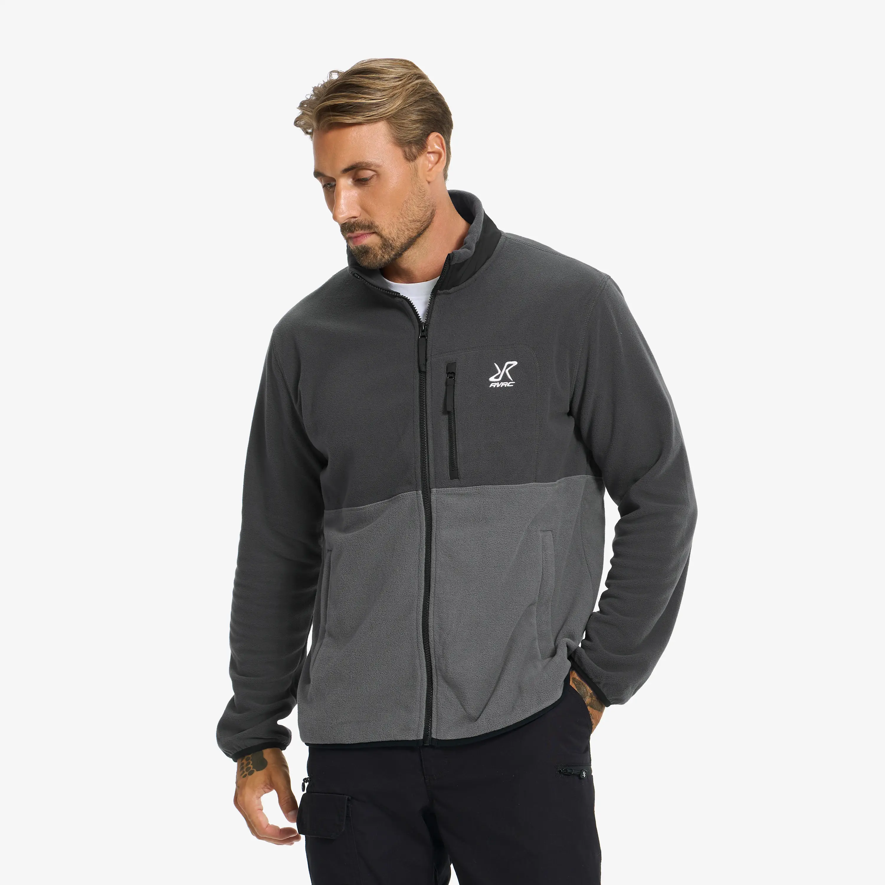 Woodland Fleece Jacket Anthracite/Magnet Heren,