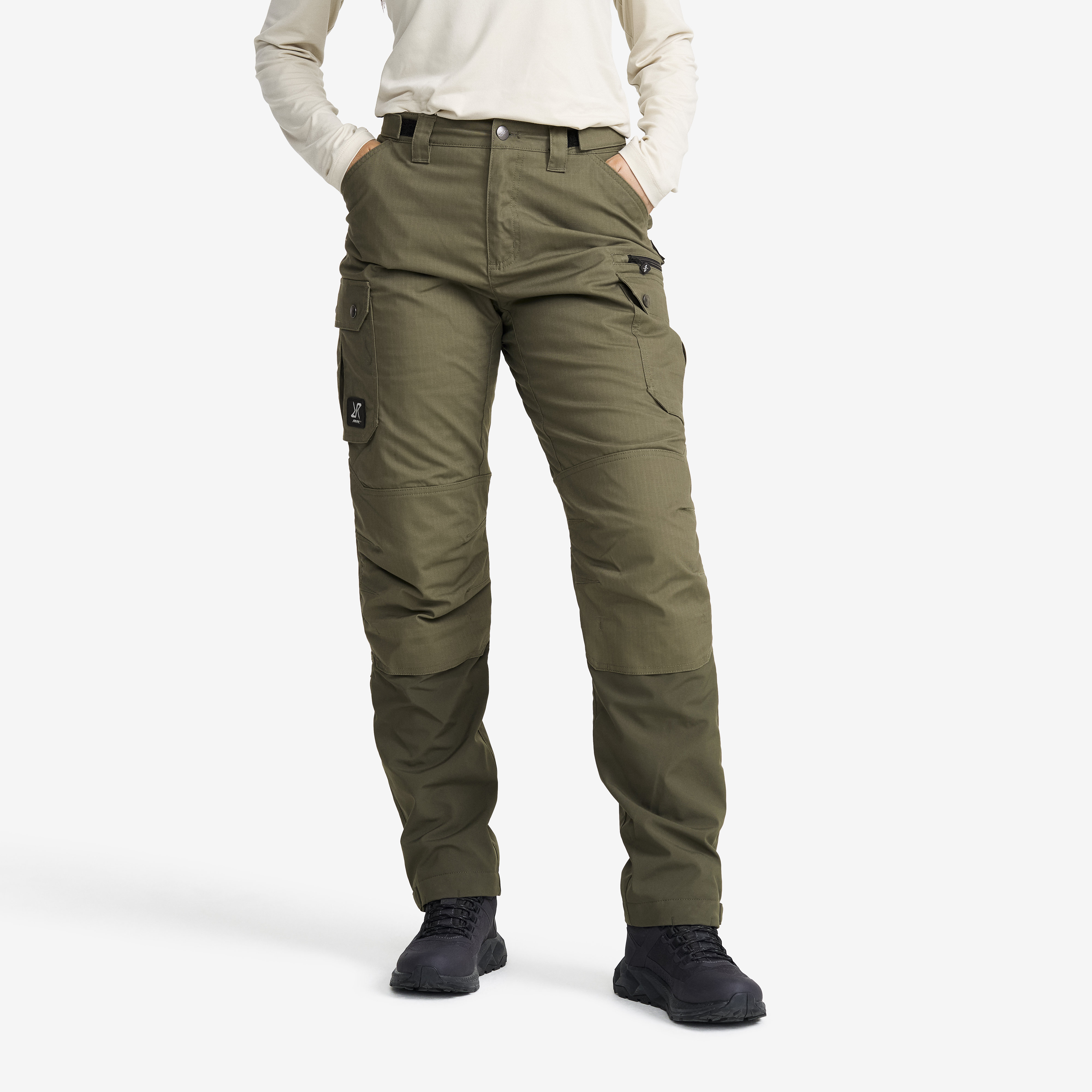 Field Pro Warm Outdoor Pants Grape Leaf/Forest Night Donna,