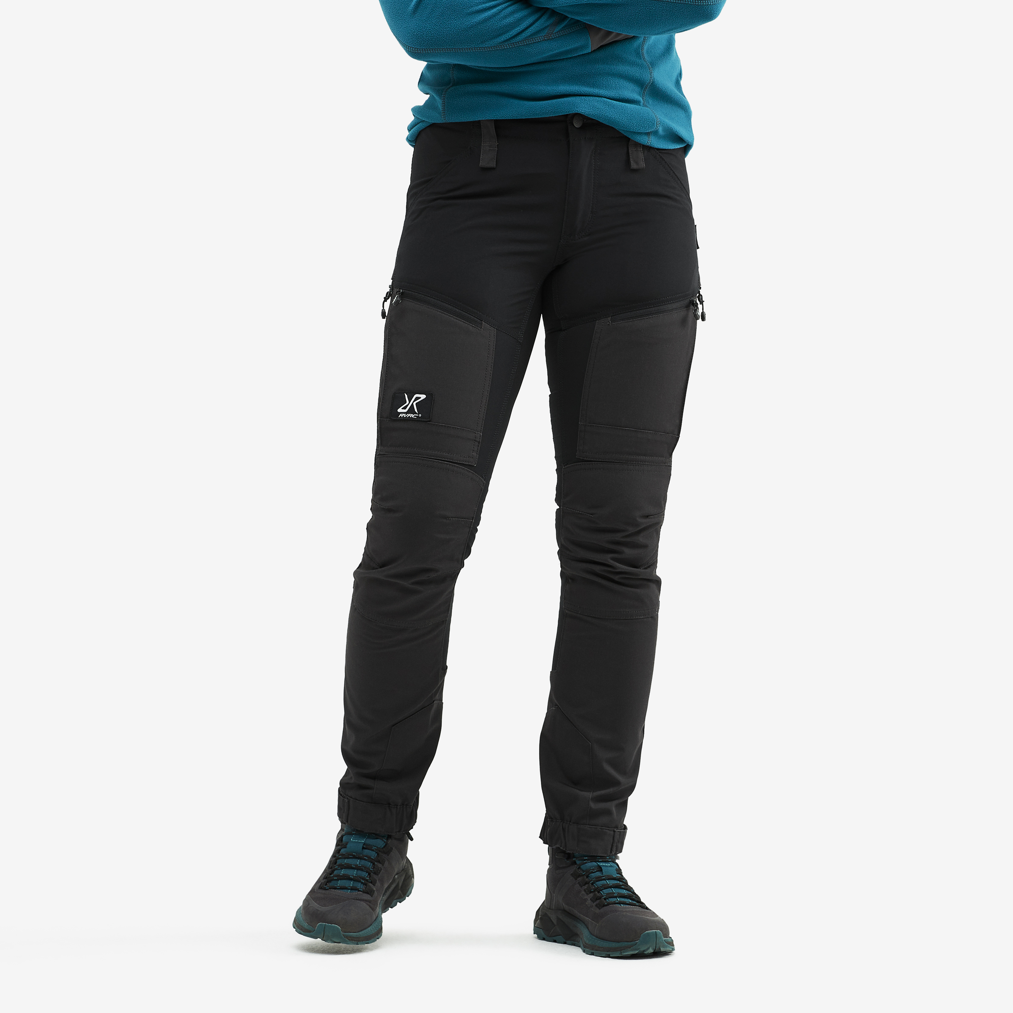 RVRC GP Pro Short turistické kalhoty pro ženy v černé barvě