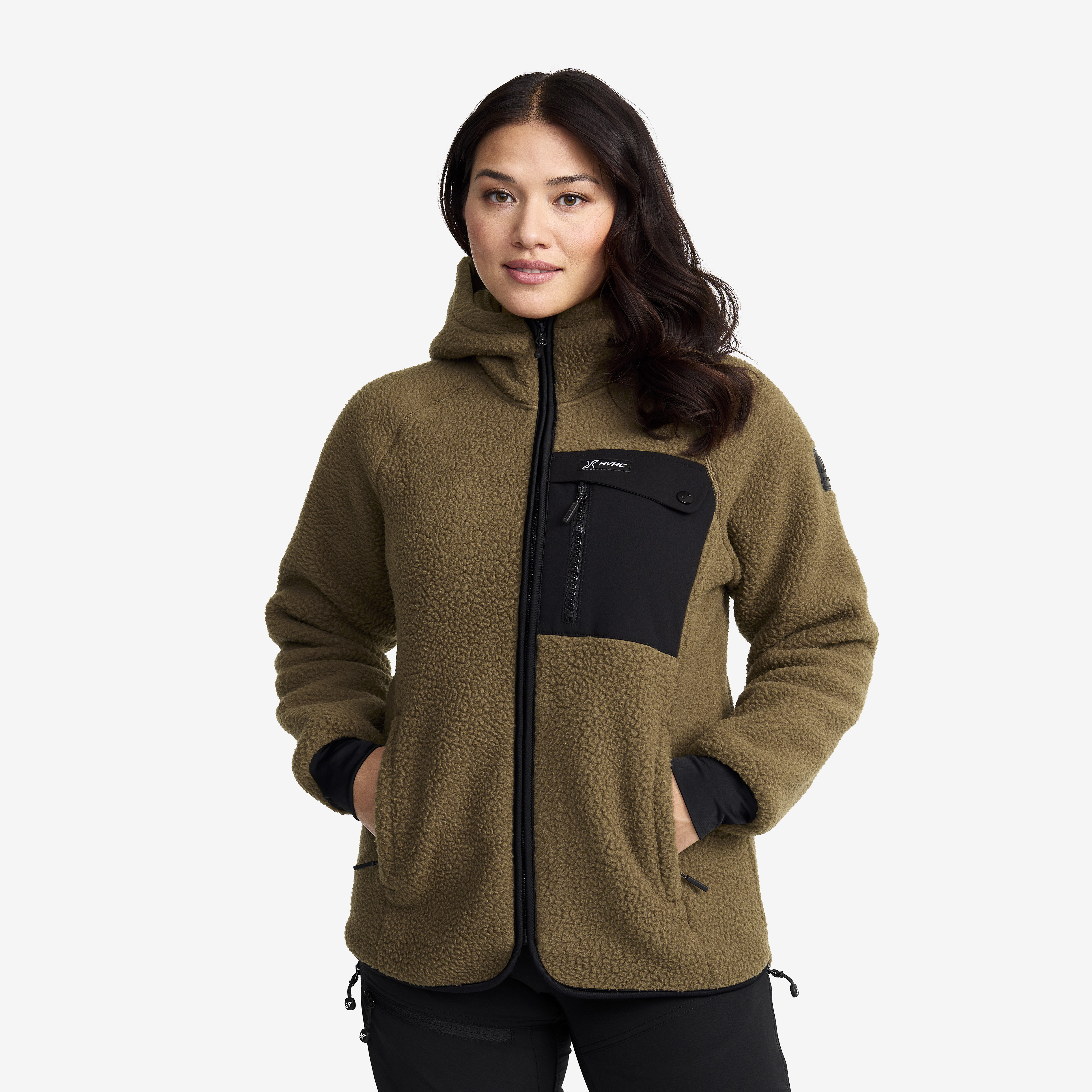Sherpa Hoodie Cub Donna,