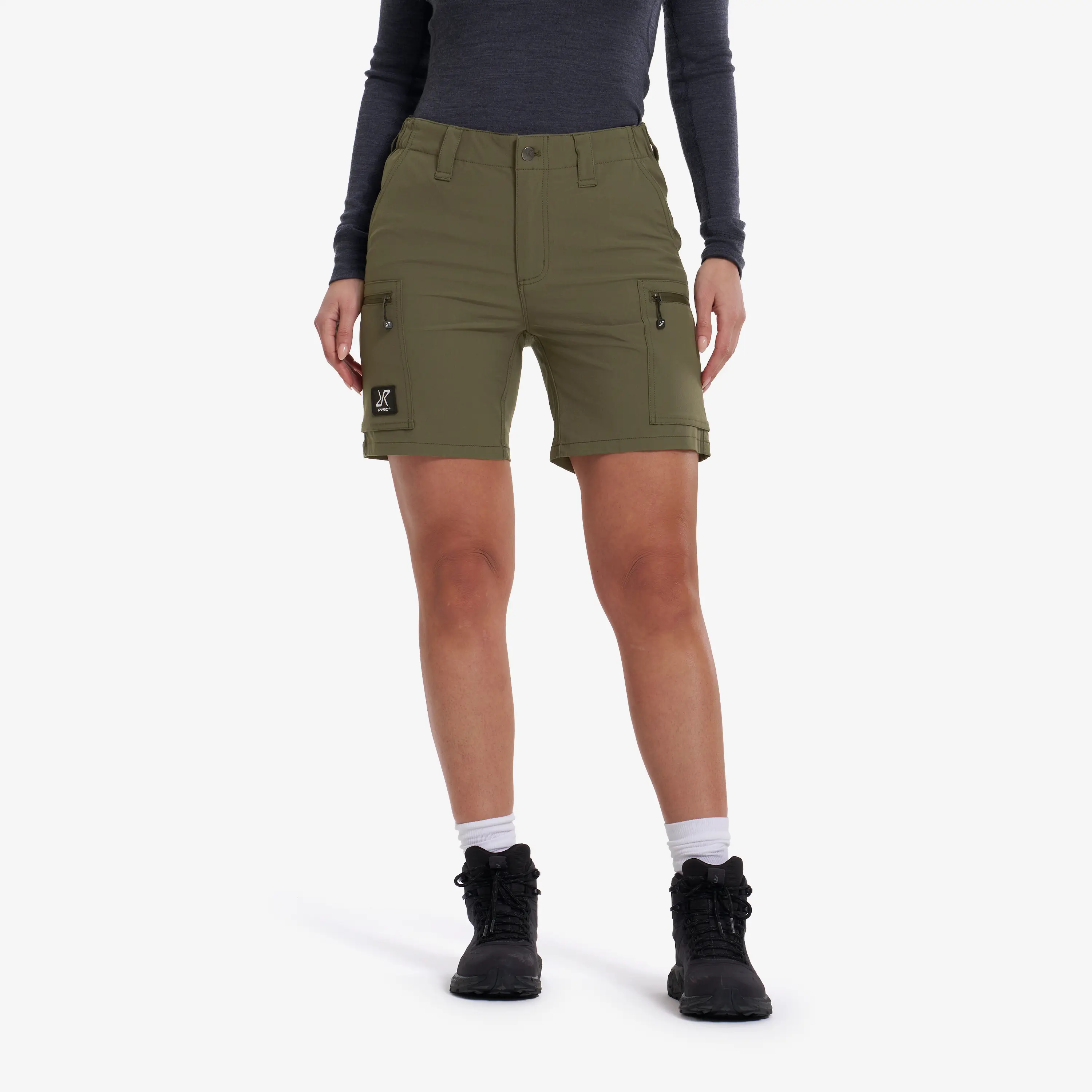 Nordwand Stretch Shorts Grape Leaf Dames, 