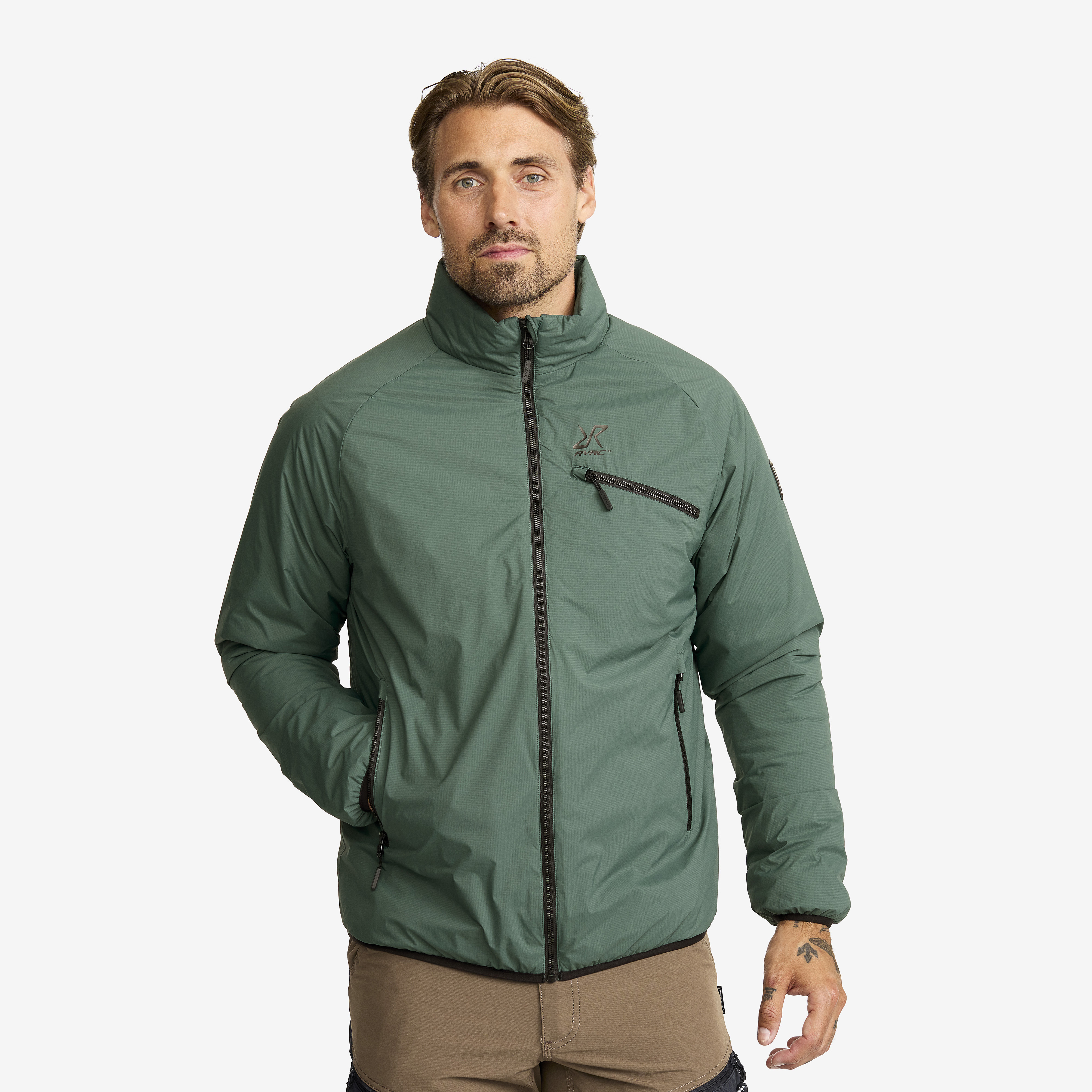 Flatter Insulated Jacket – Herr – Garden Topiary Storlek:M – Vinterjackor