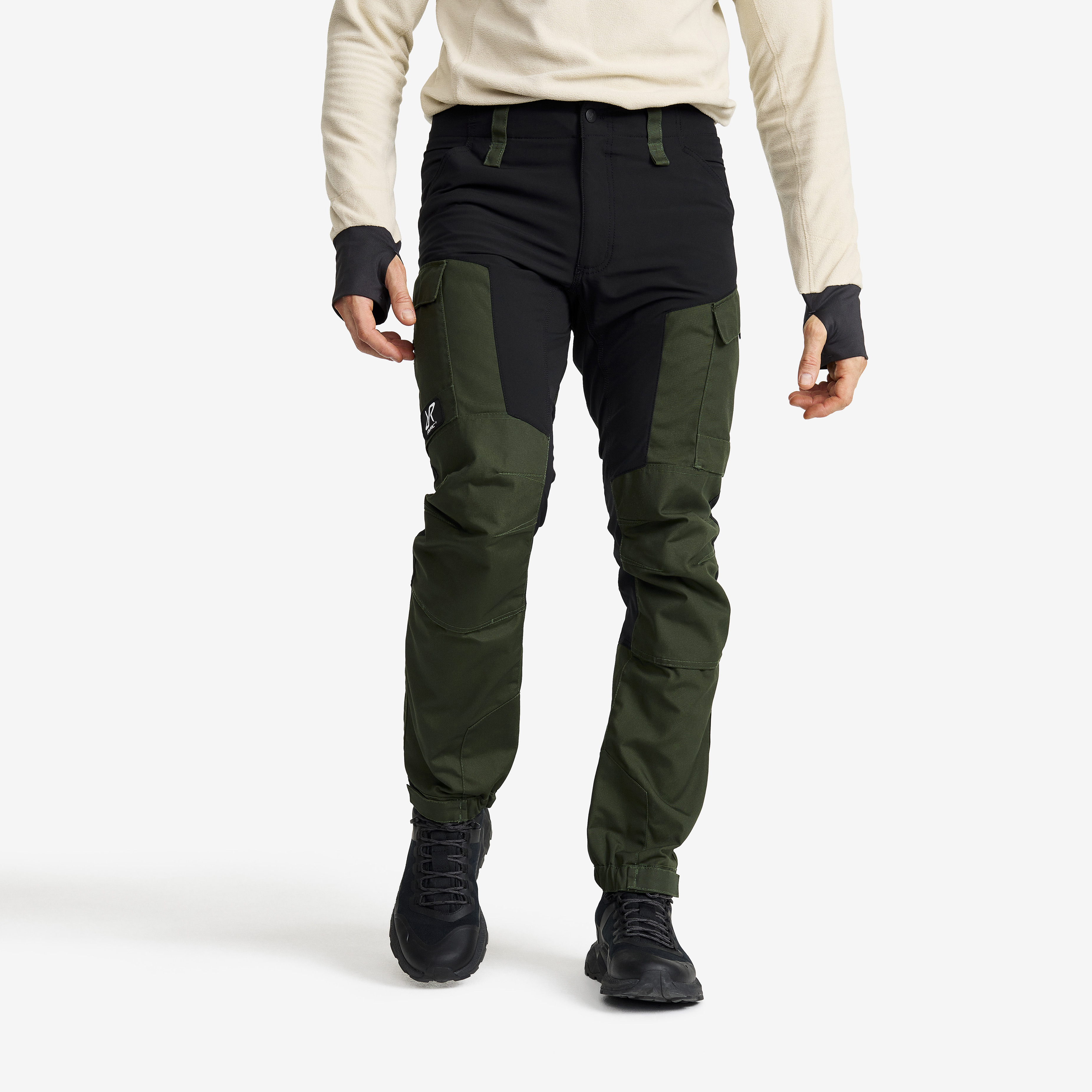 RVRC GP outdoorové kalhoty pro muže v zelené barvě
