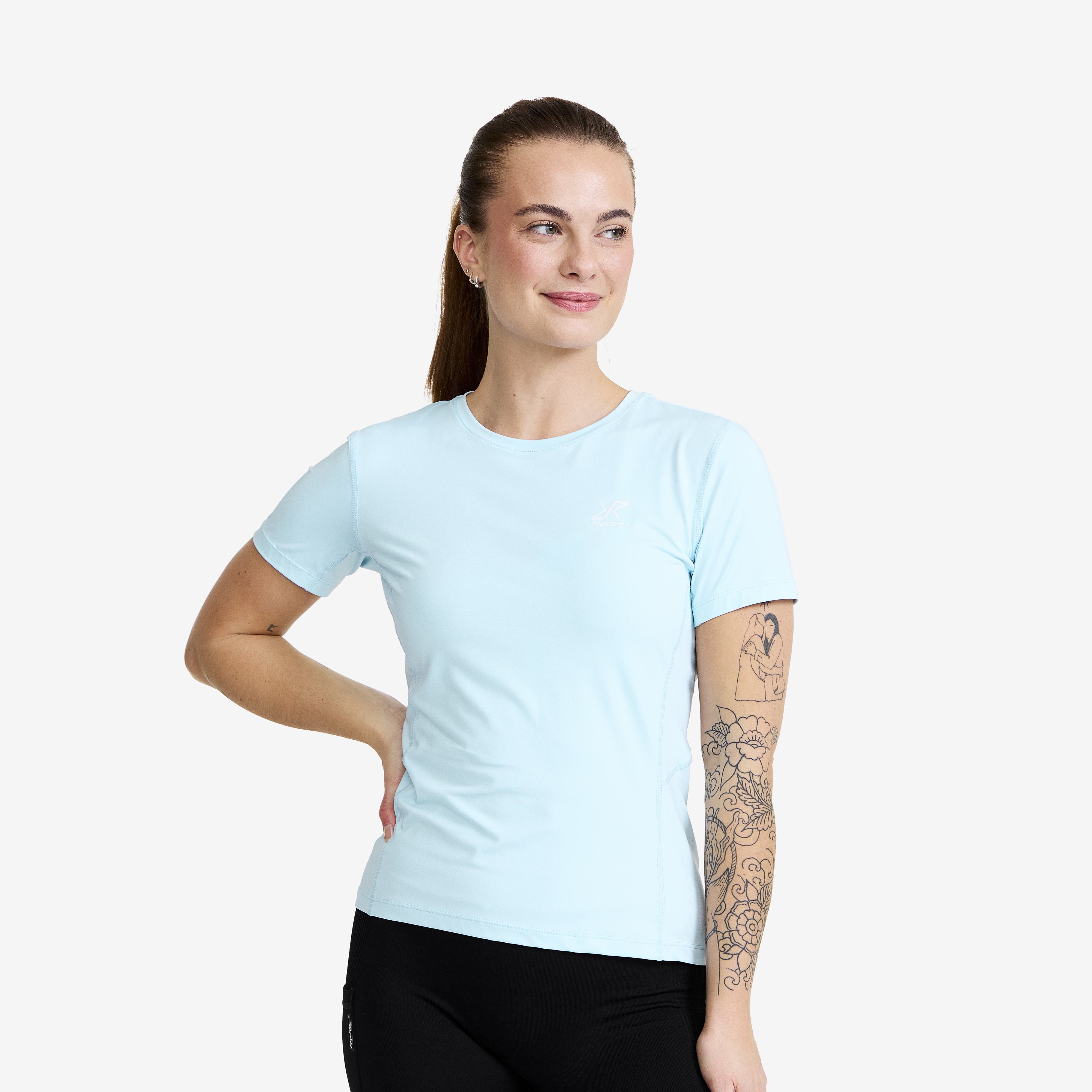 Stride Active T-shirt Cool Blue Femme