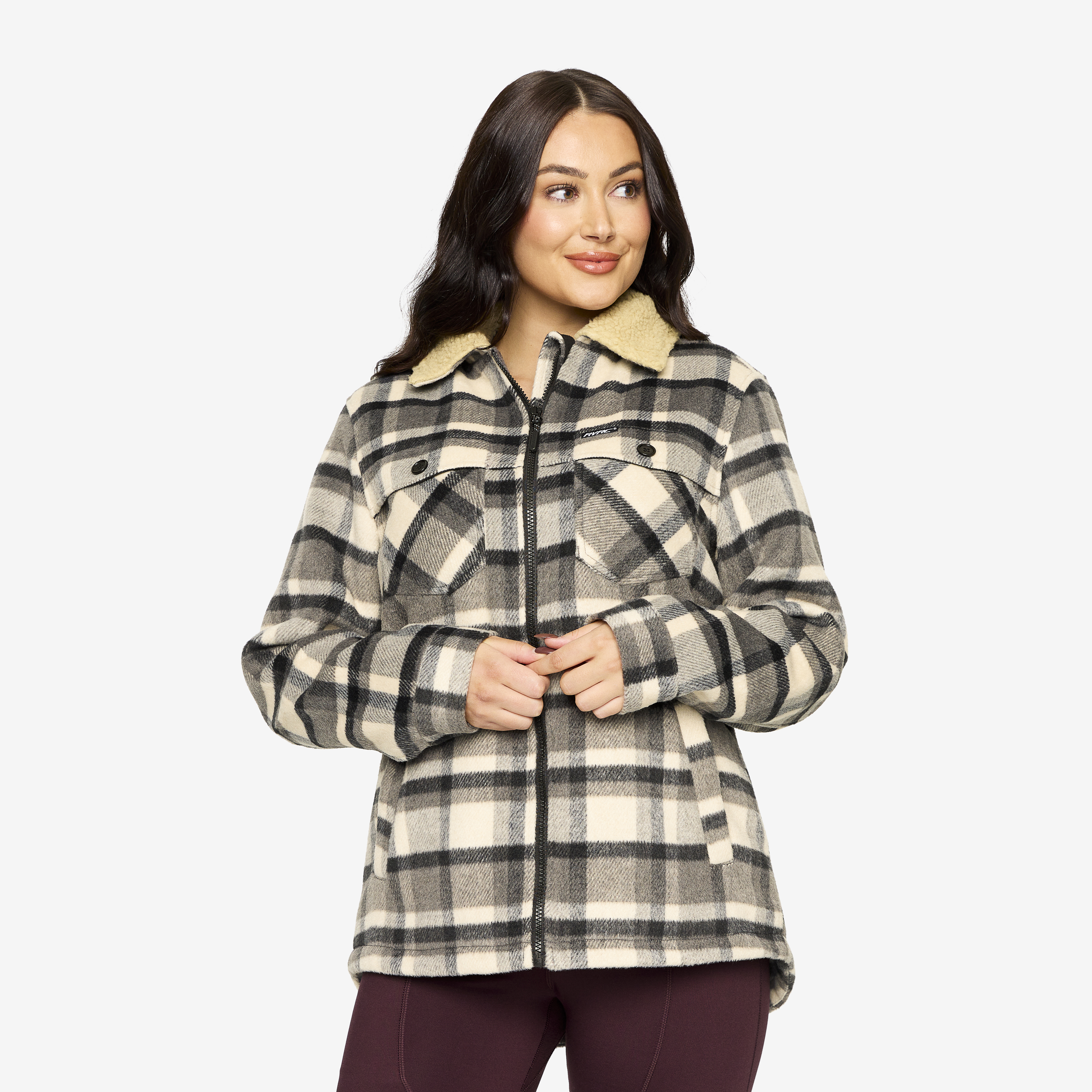 Lumber Jacket Women Tofu/Anthracite RevolutionRace