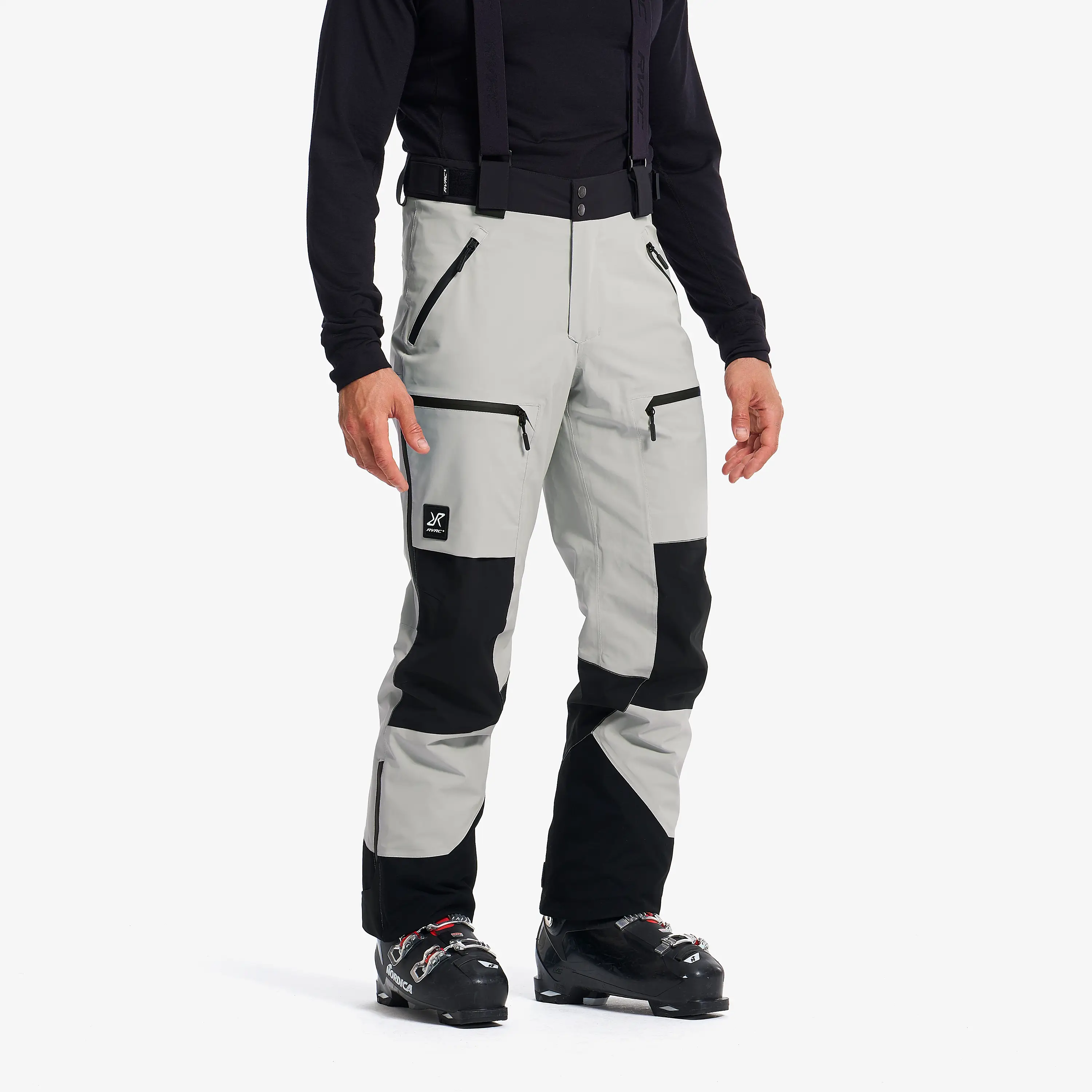 Accxel 2L Ski Pants Alloy Grey/Black Homme, 