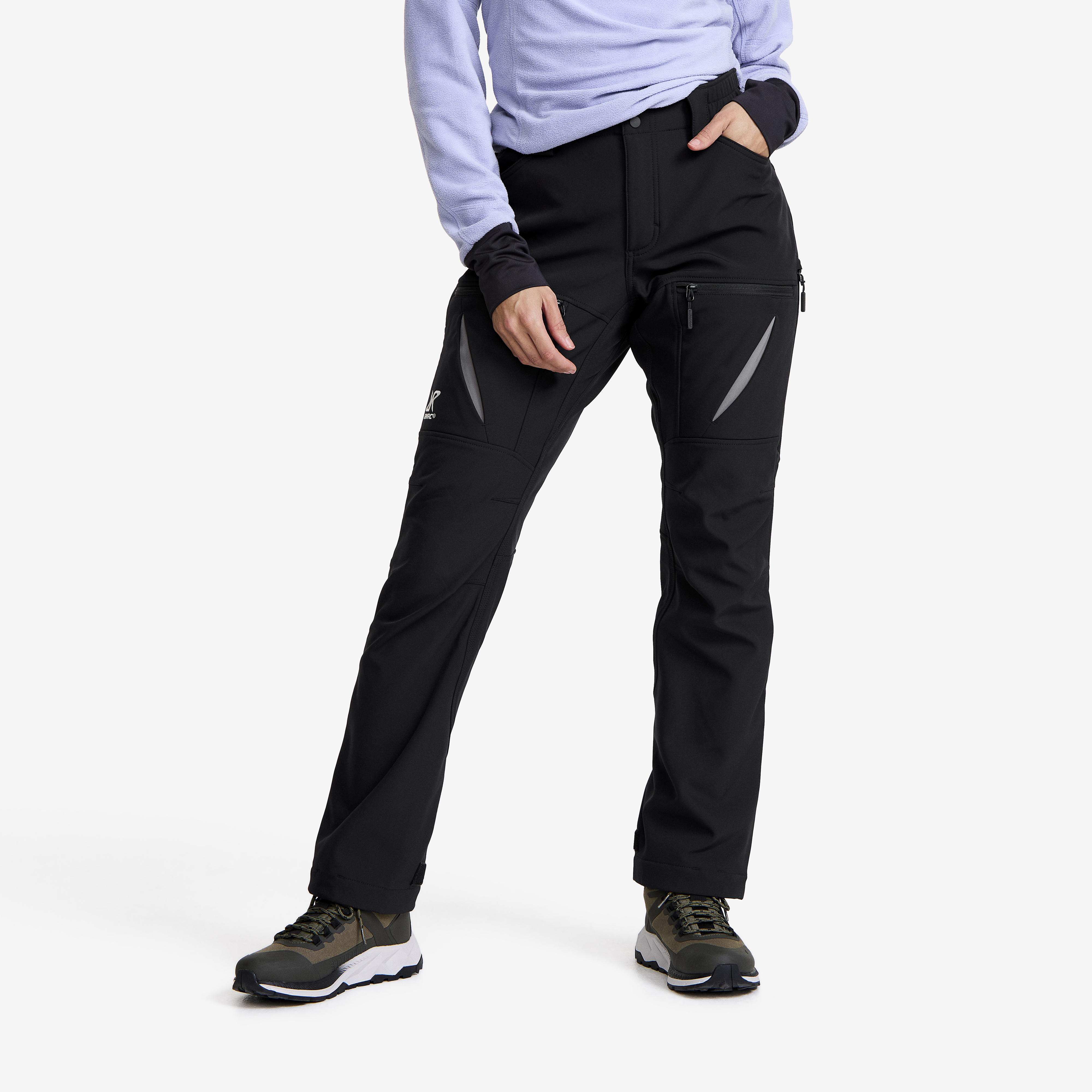 Hiball Softshell Pants Black Naiset