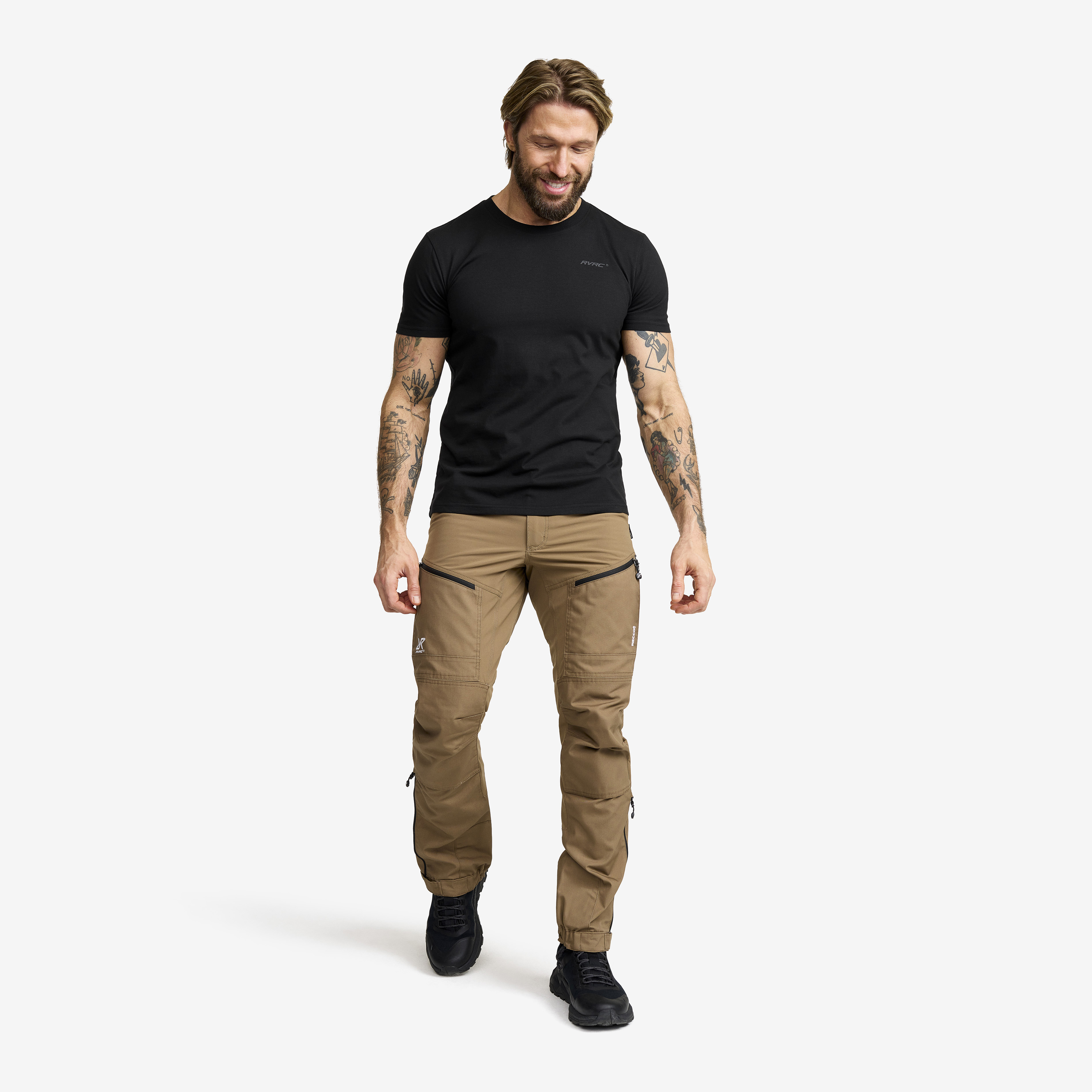 Easy T-shirt Slim Fit Black Men,