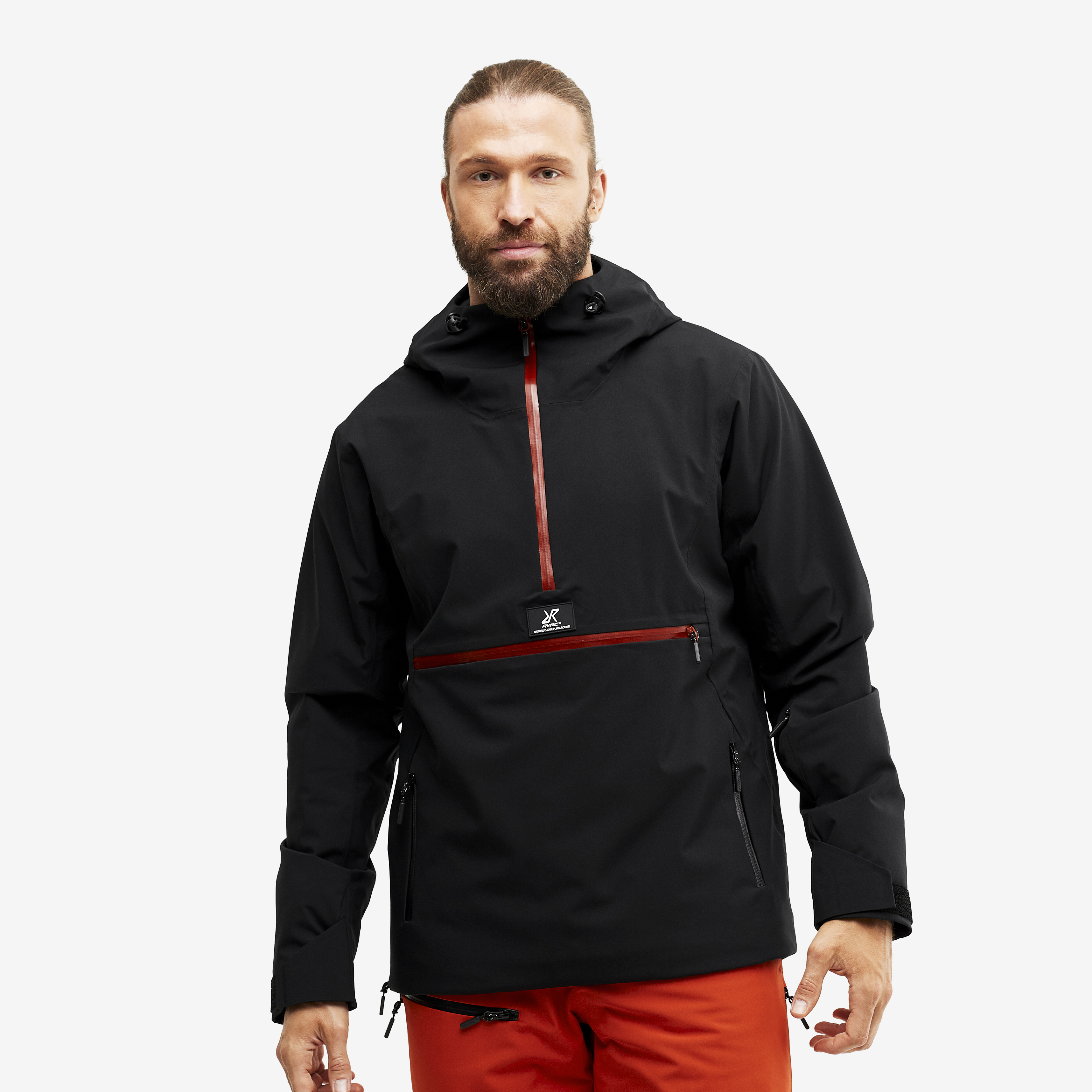 Helix Anorak Black Herren