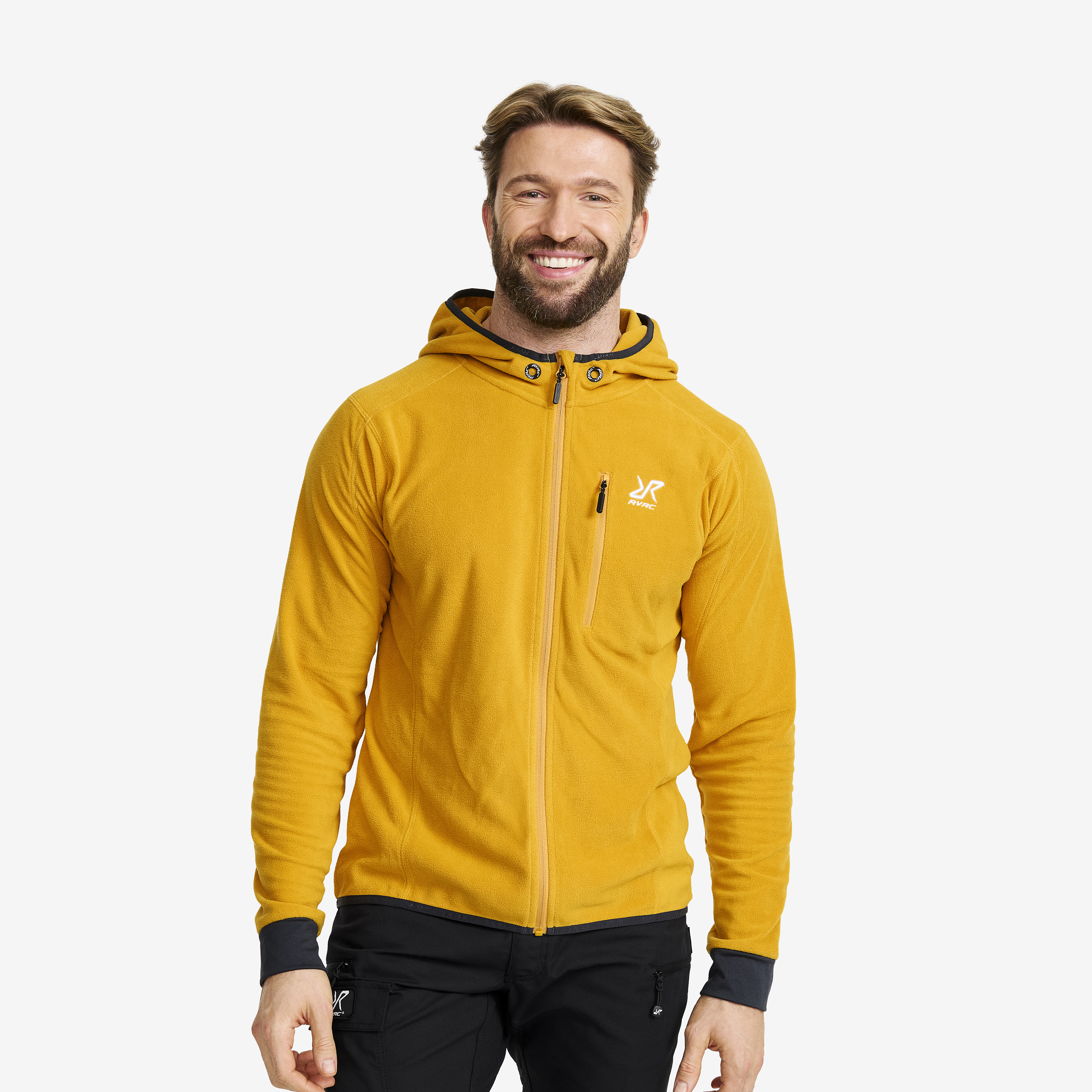 Trekker Hoodie Herre Nugget Gold