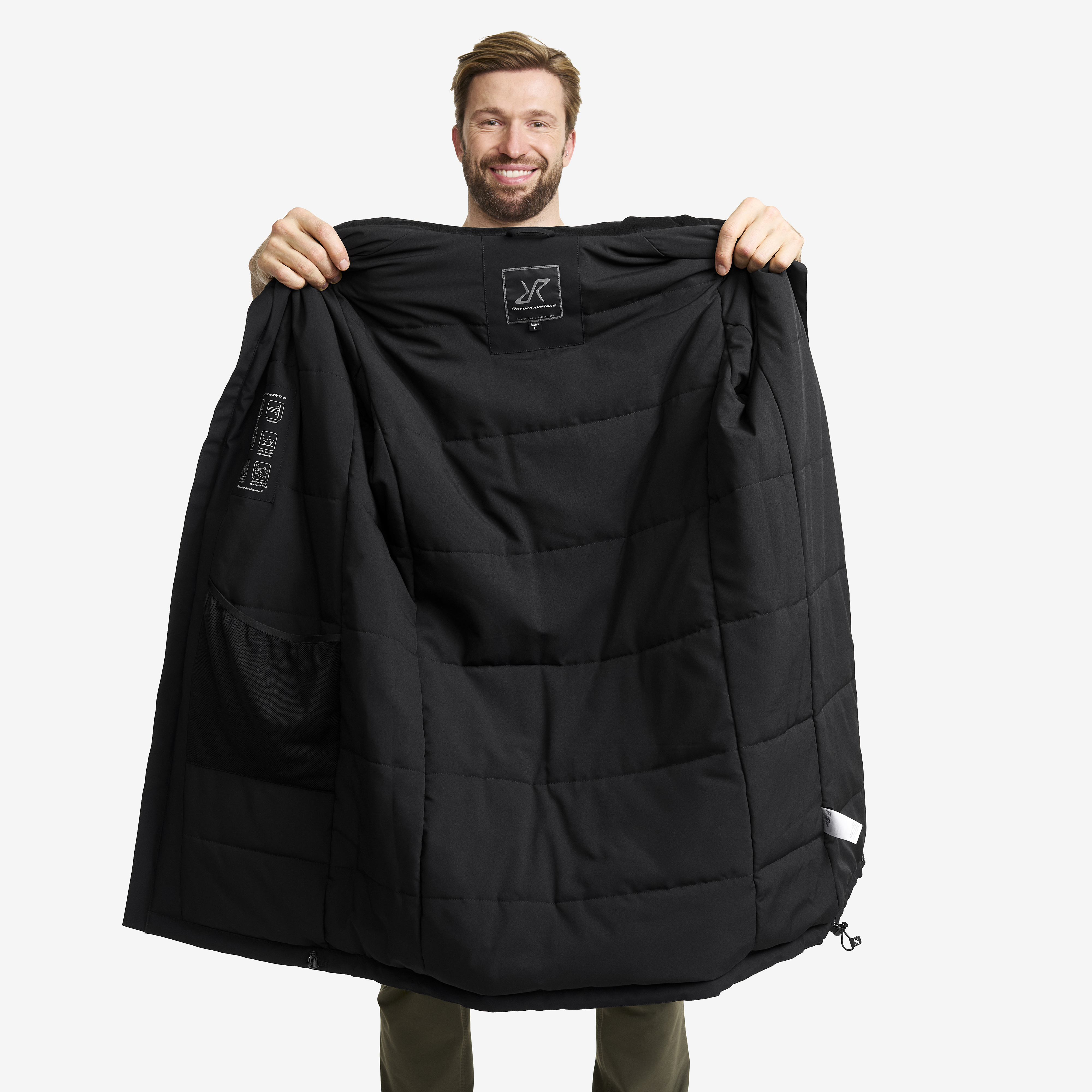Rhyme 2L Insulated Parka Black Men, 
