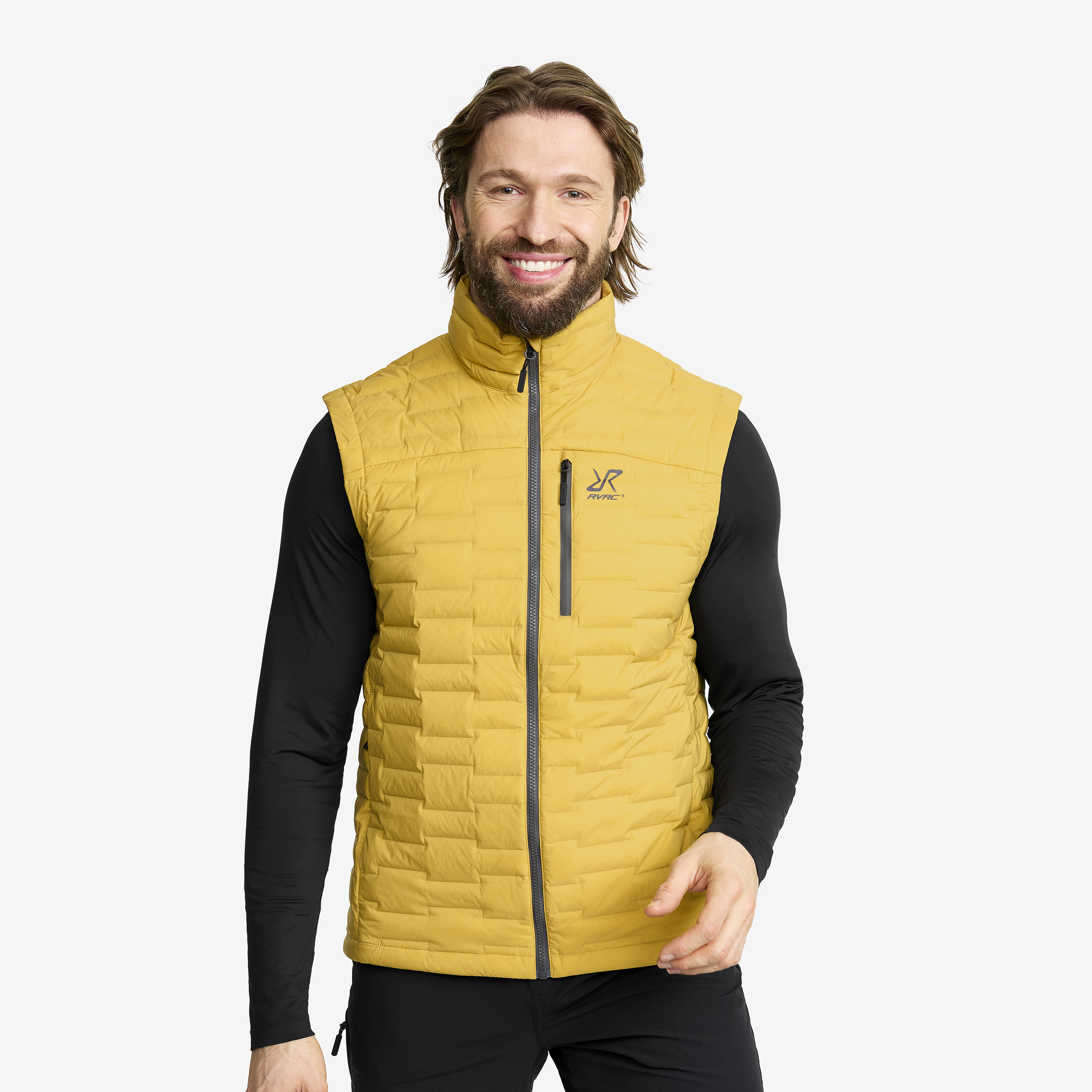 Flex Stretch Down Vest – Herr – Sauterne Storlek:3XL – Jackor > Västar