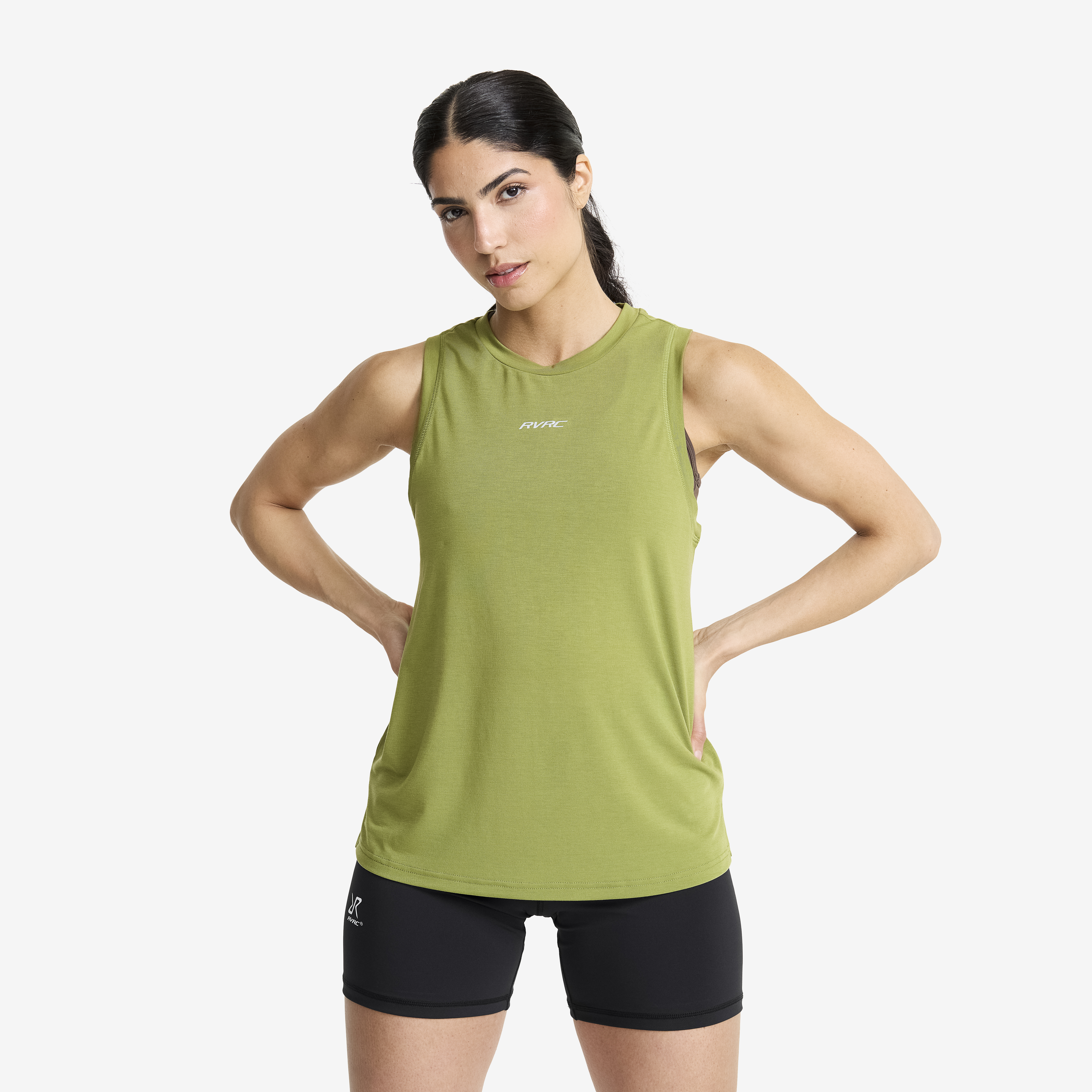 Progress Active Soft Tank Top Calliste Green Damskie,