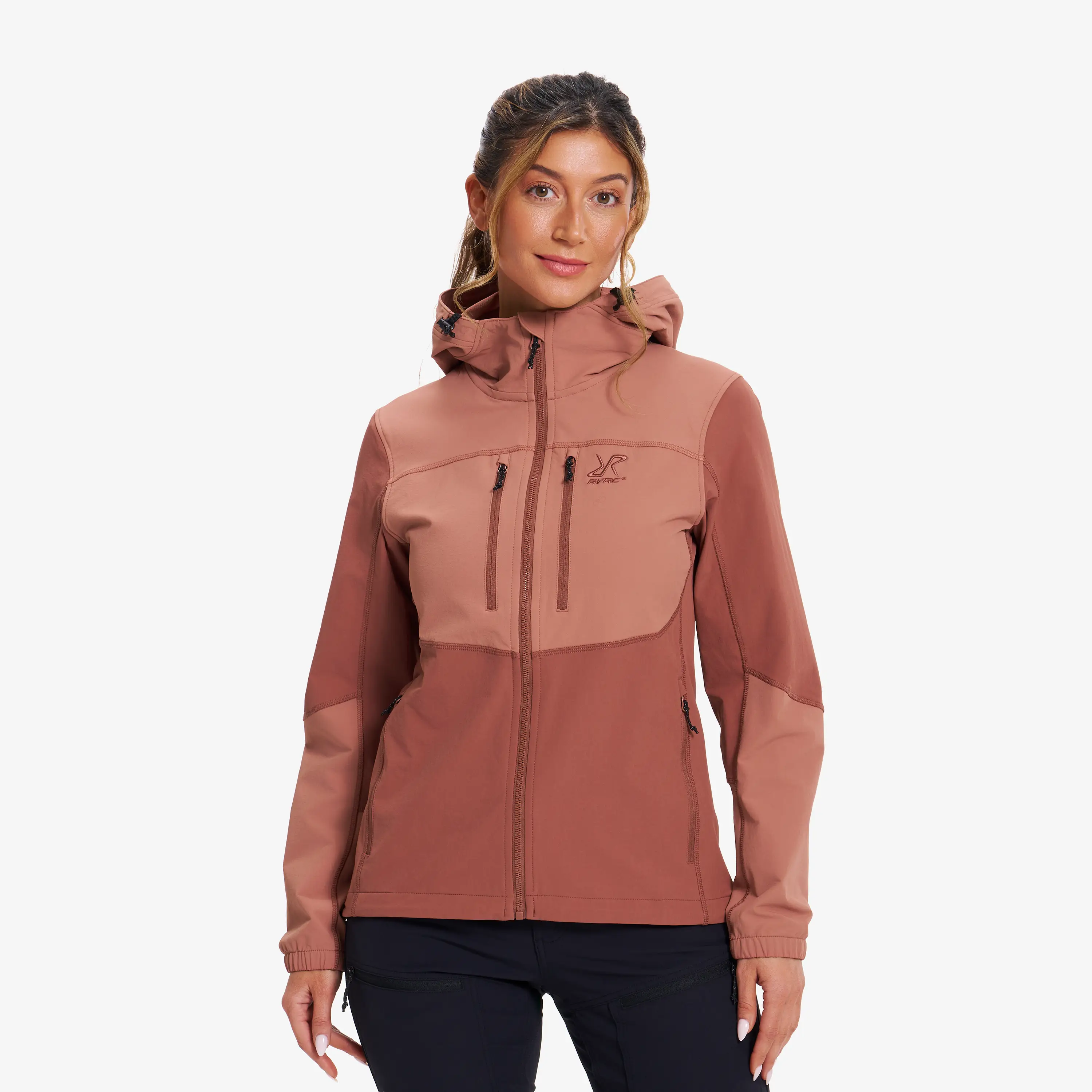 Edge Stretch Jacket Cedar Wood/Pink Mahogany Damskie,