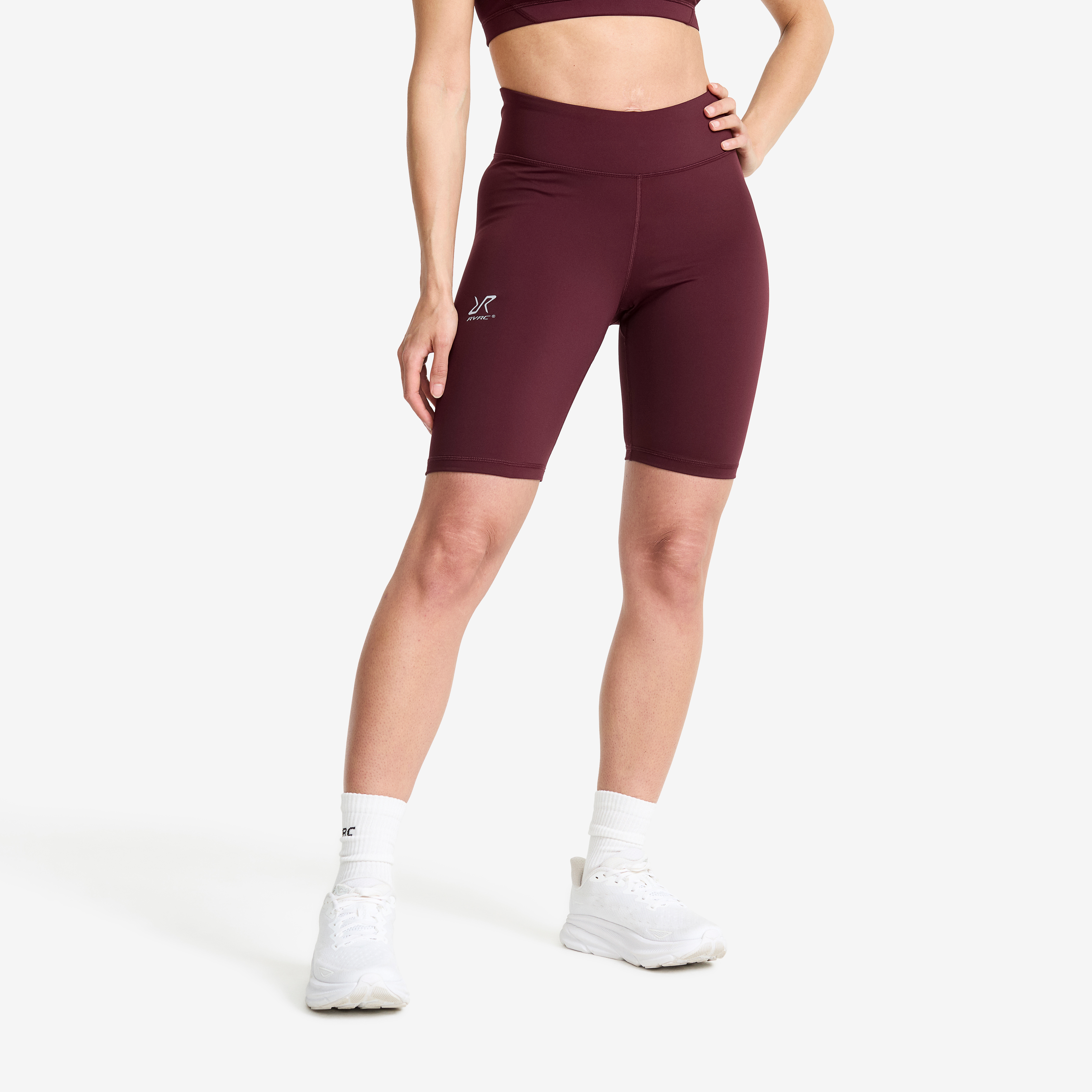 Flow High-waisted Biker Shorts Winetasting Dámské, 