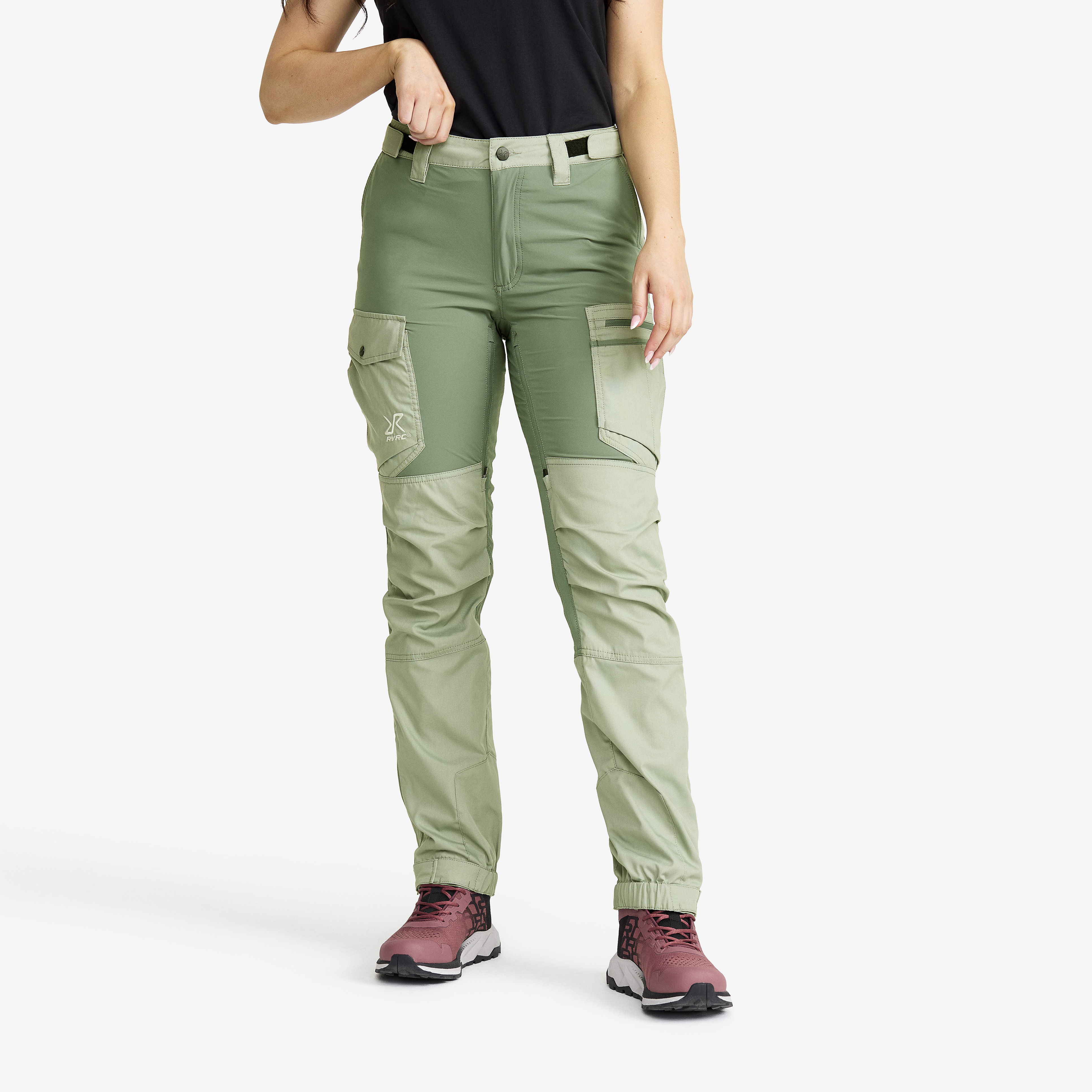 Rambler Lightweight Pro Pants Naiset Iceberg Green/Dusty Green Koko:3XL – Ulkoiluhousut Vaellushousut & Retkeilyhousut