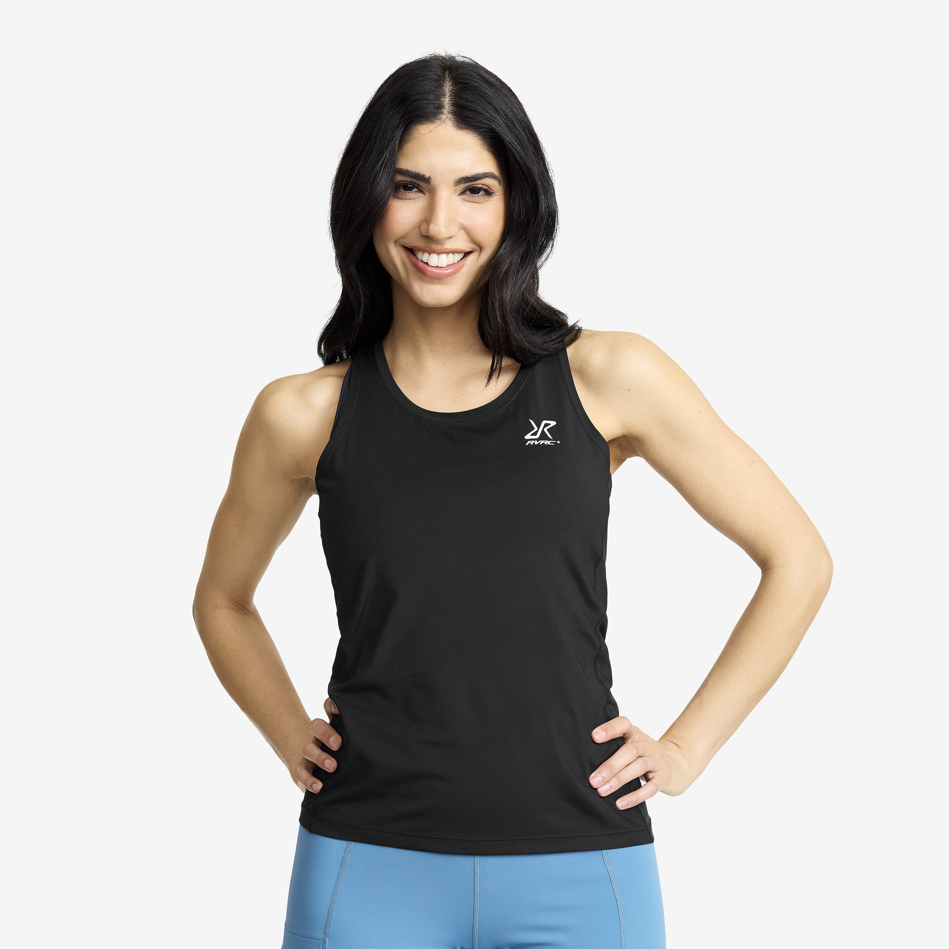 Stride Active Tank Top Dame Black