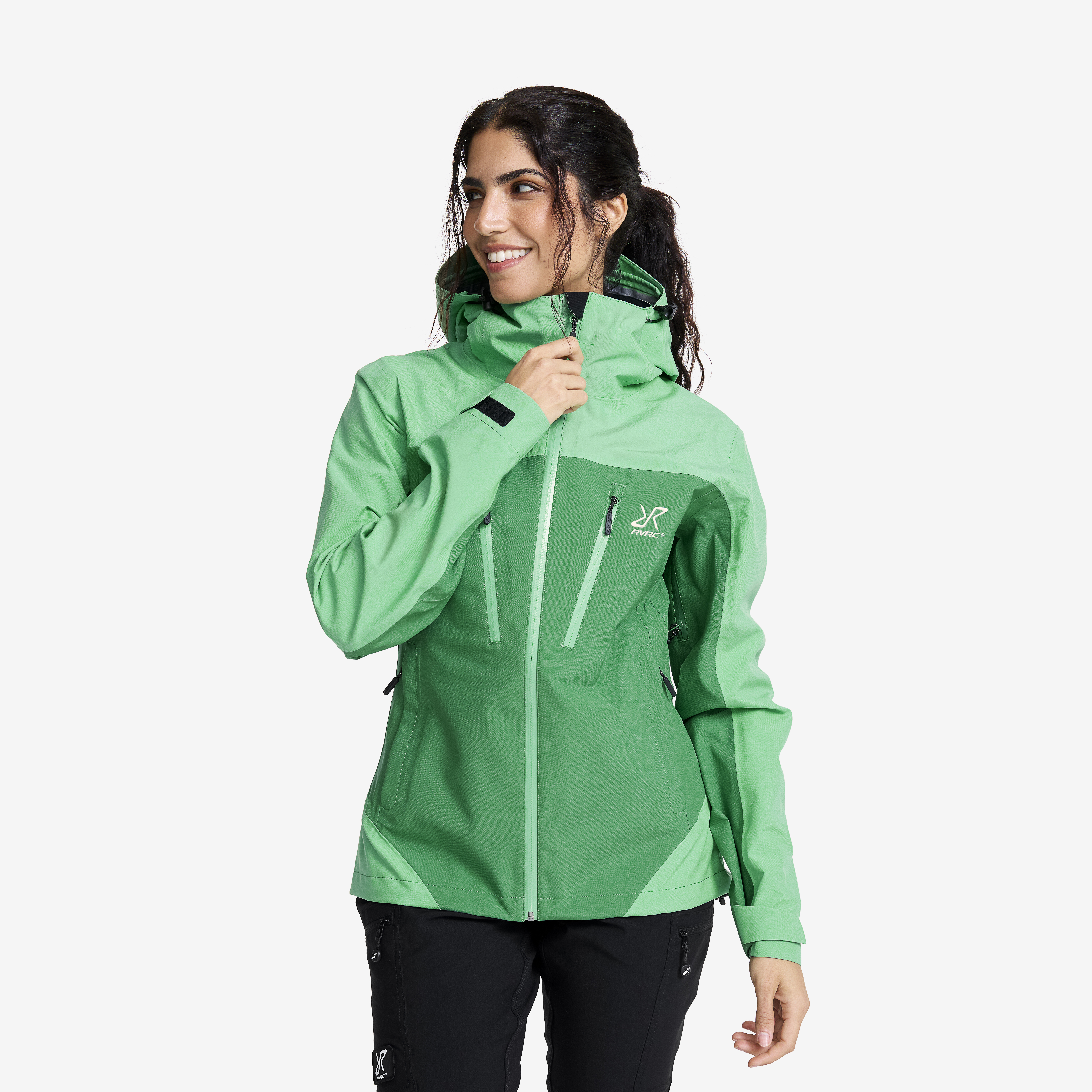 Silence Proshell 3L Jacket Green Spruce/Pine Green Damen,