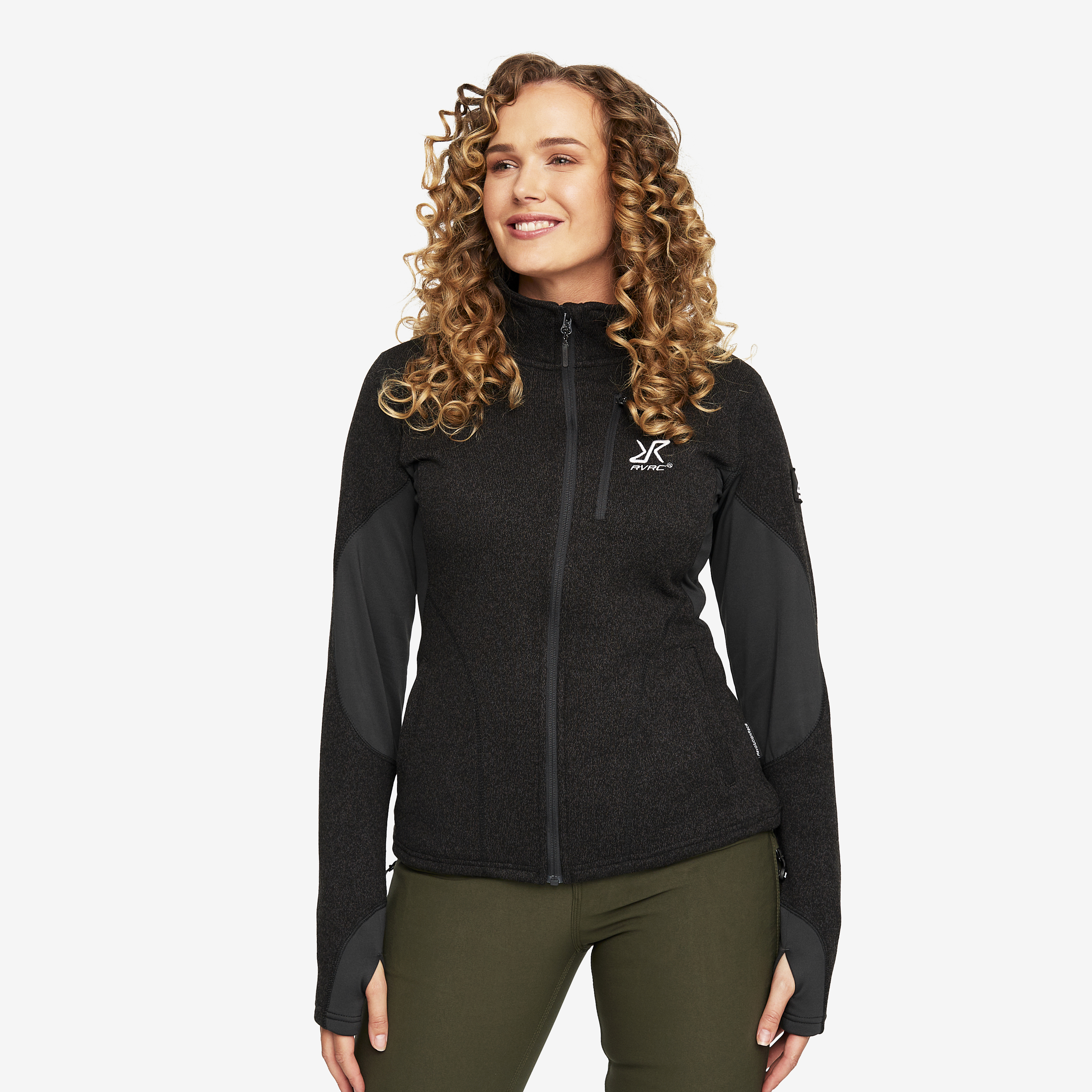 Fusion Fleece Jetblack Damen