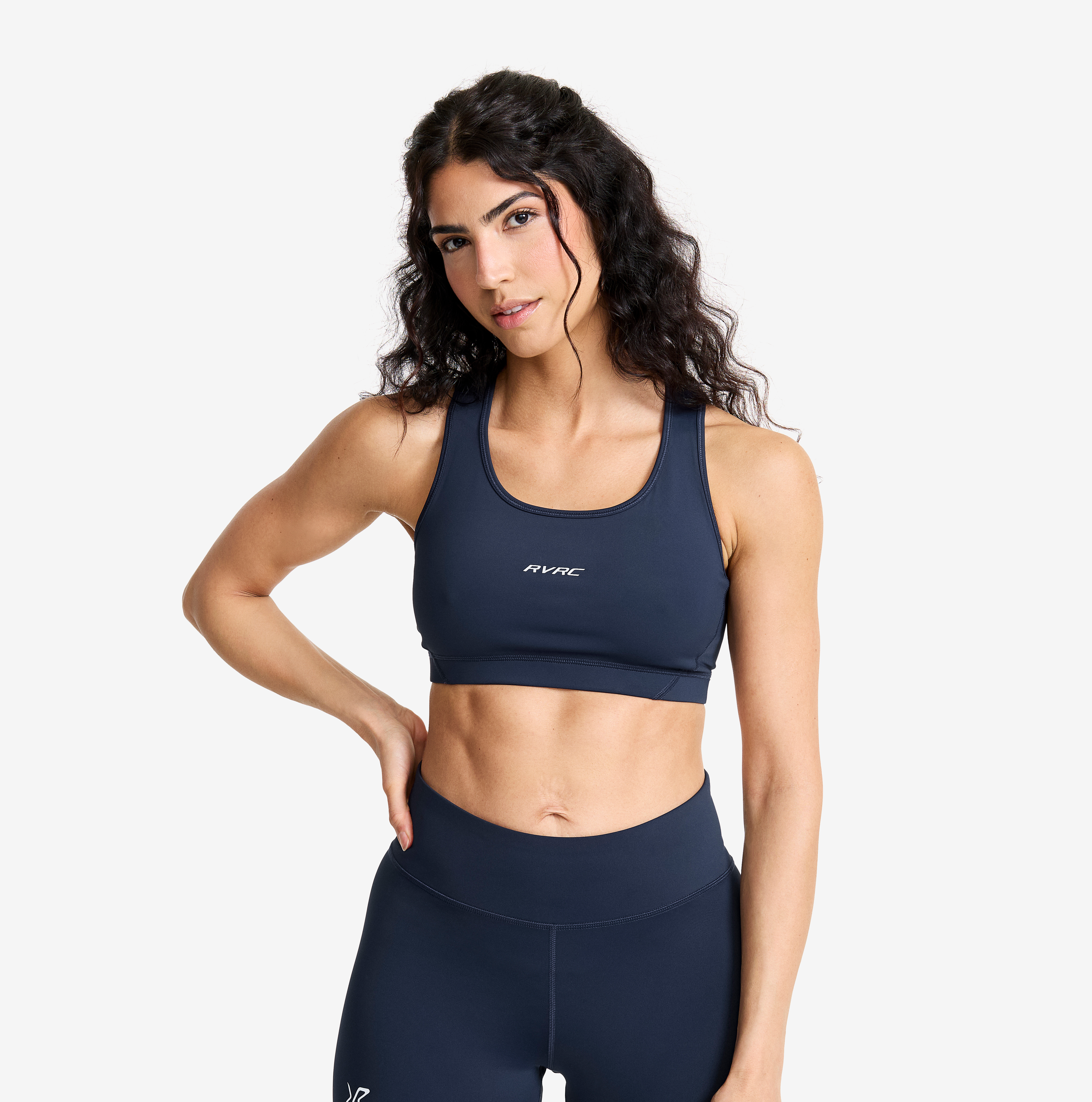 Flow Sports Bra Navy Damen, 