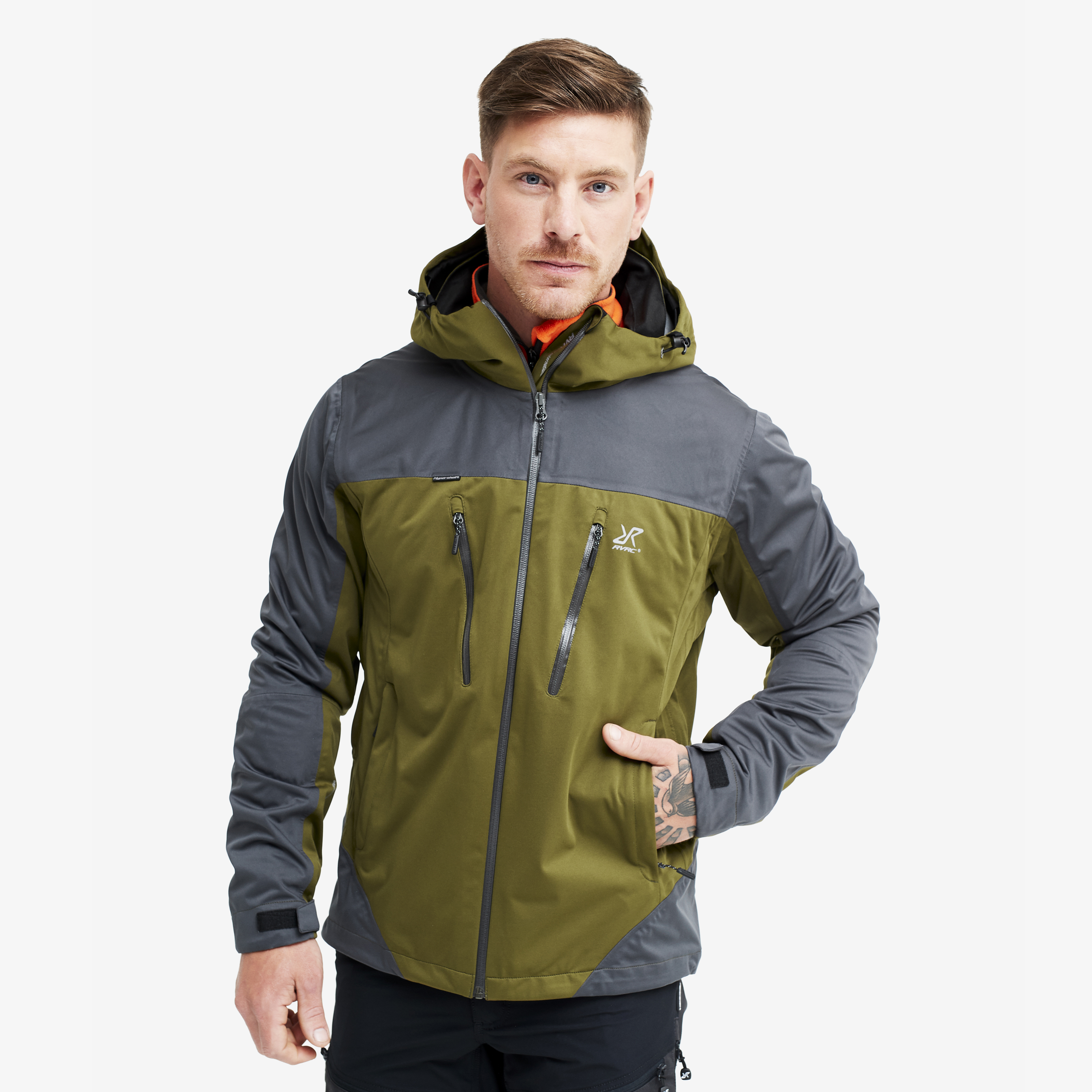 Silence Proshell Jacket Miehet Dark Olive Koko:S – Ulkoilutakki Kuoritakki & Tuulitakki