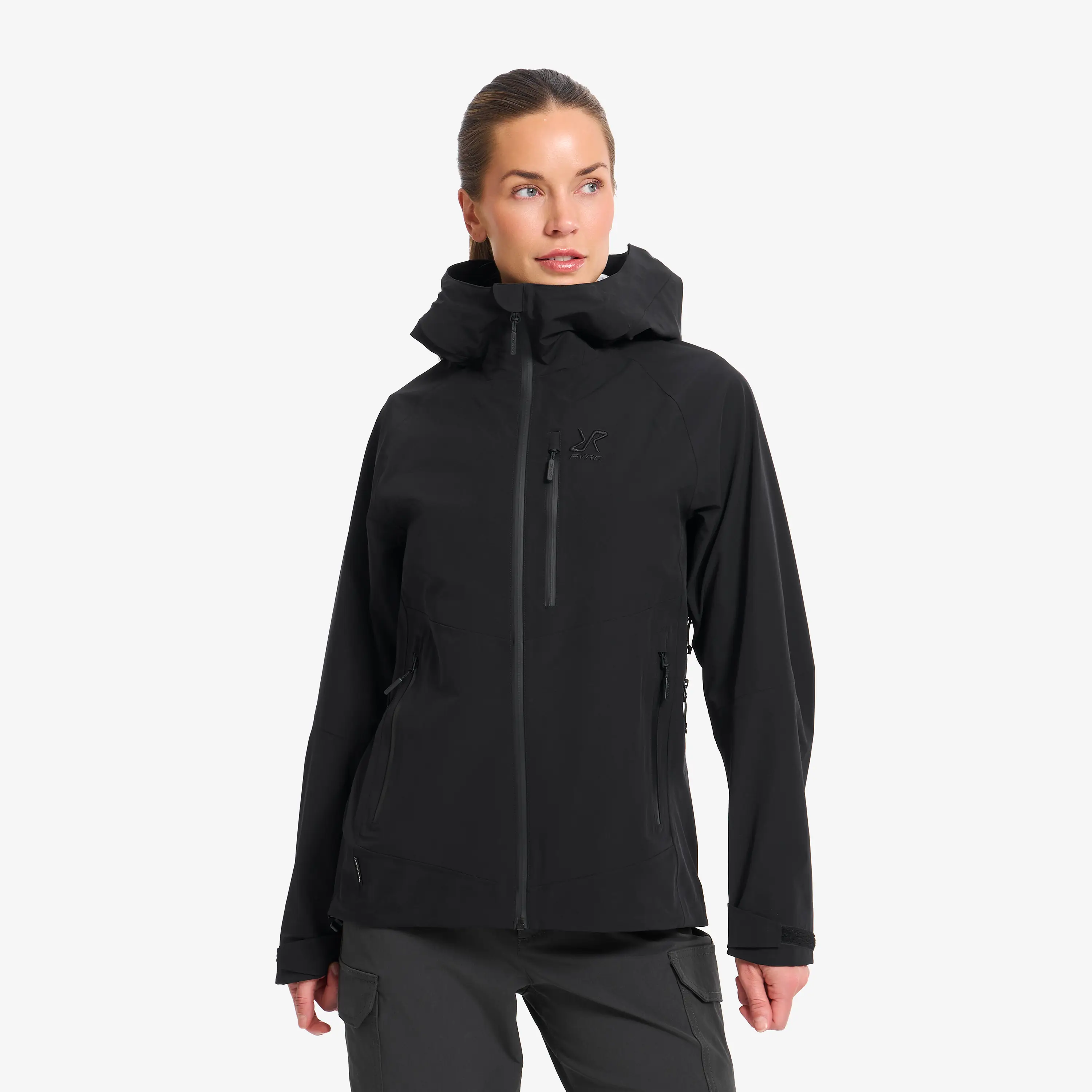 Cyclone Light 3L Shell Jacket Black Damen,