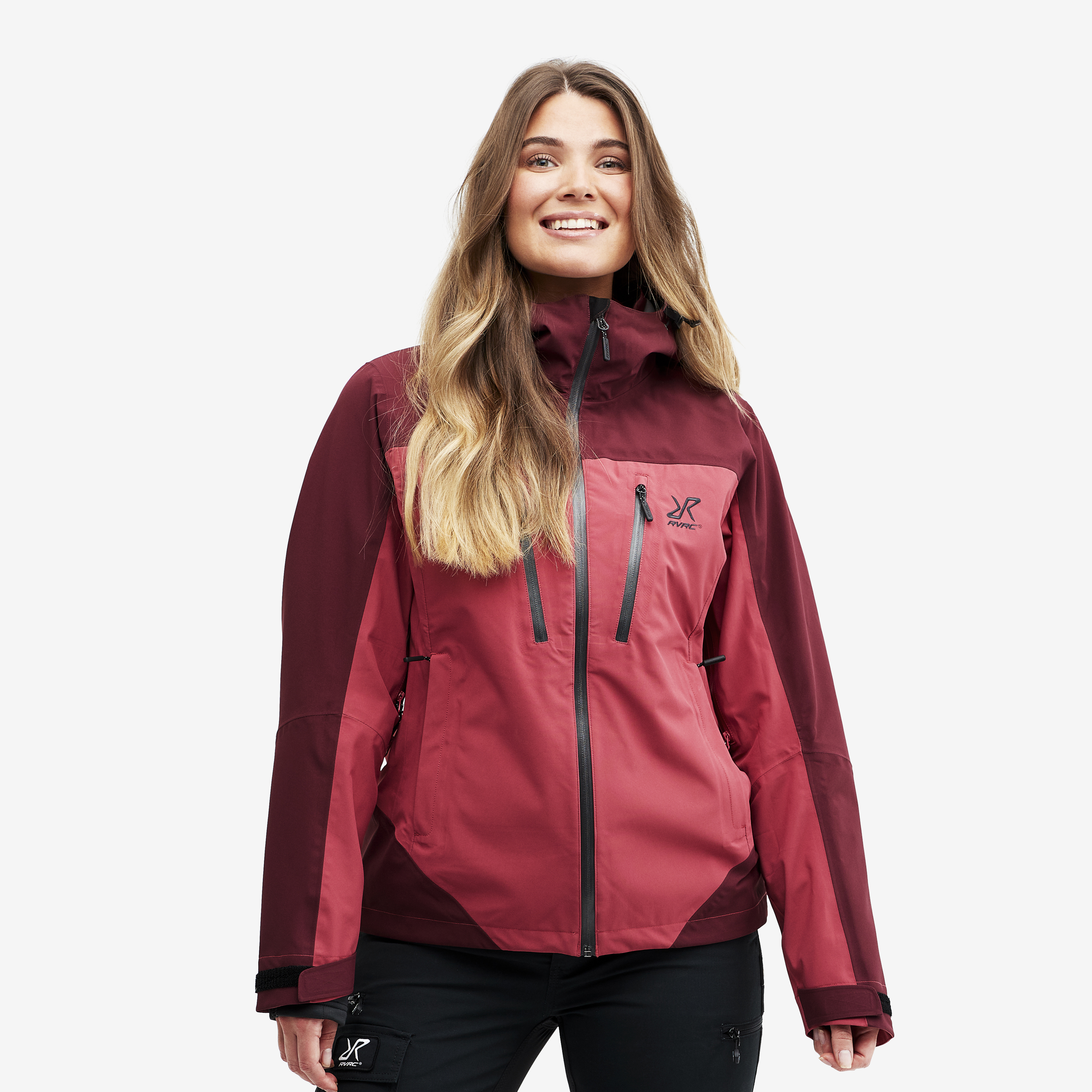 Silence Proshell Jacket Earth Red Donna