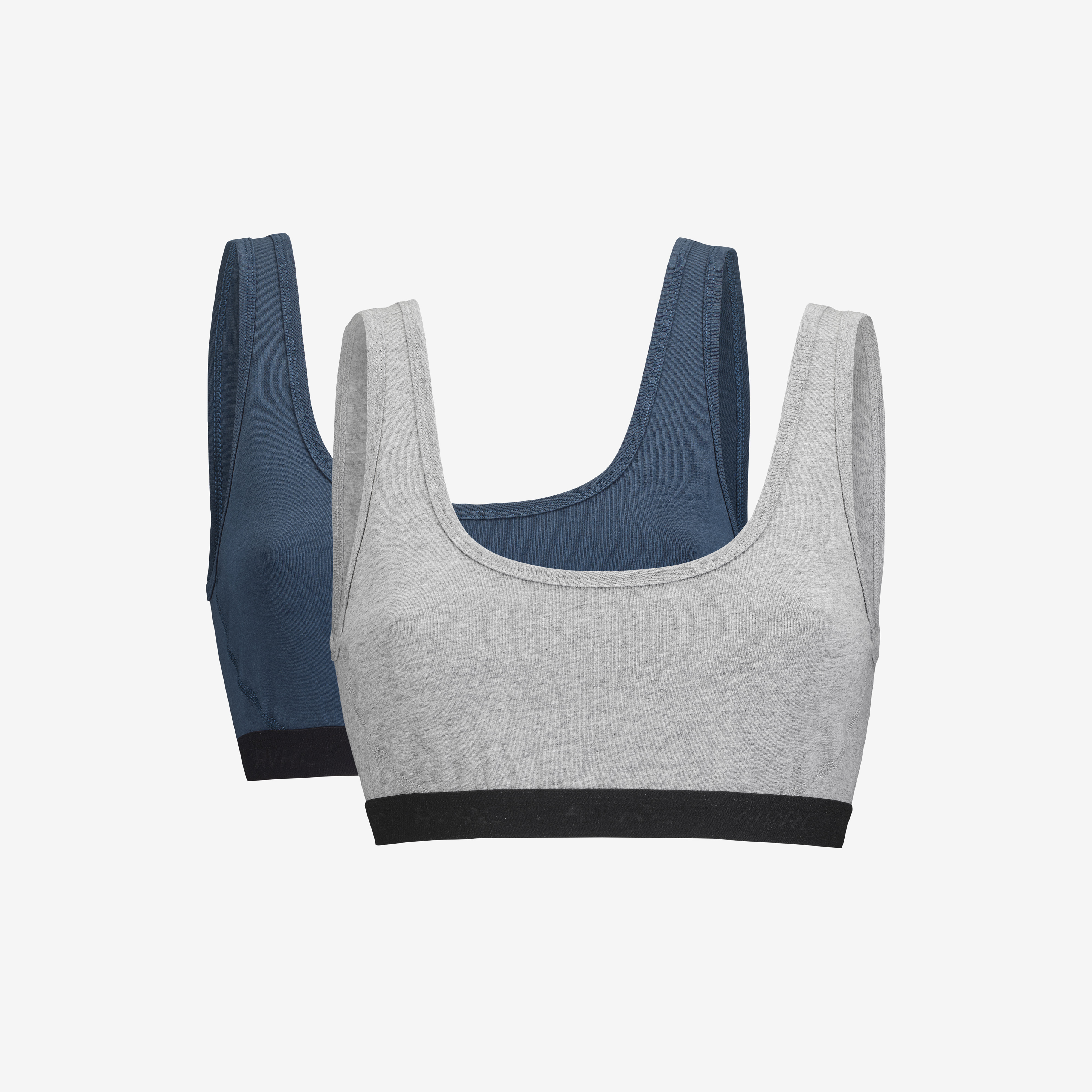 2-pack Ultimate Soft Bra Moonlit Ocean/Grey Melange Damen,