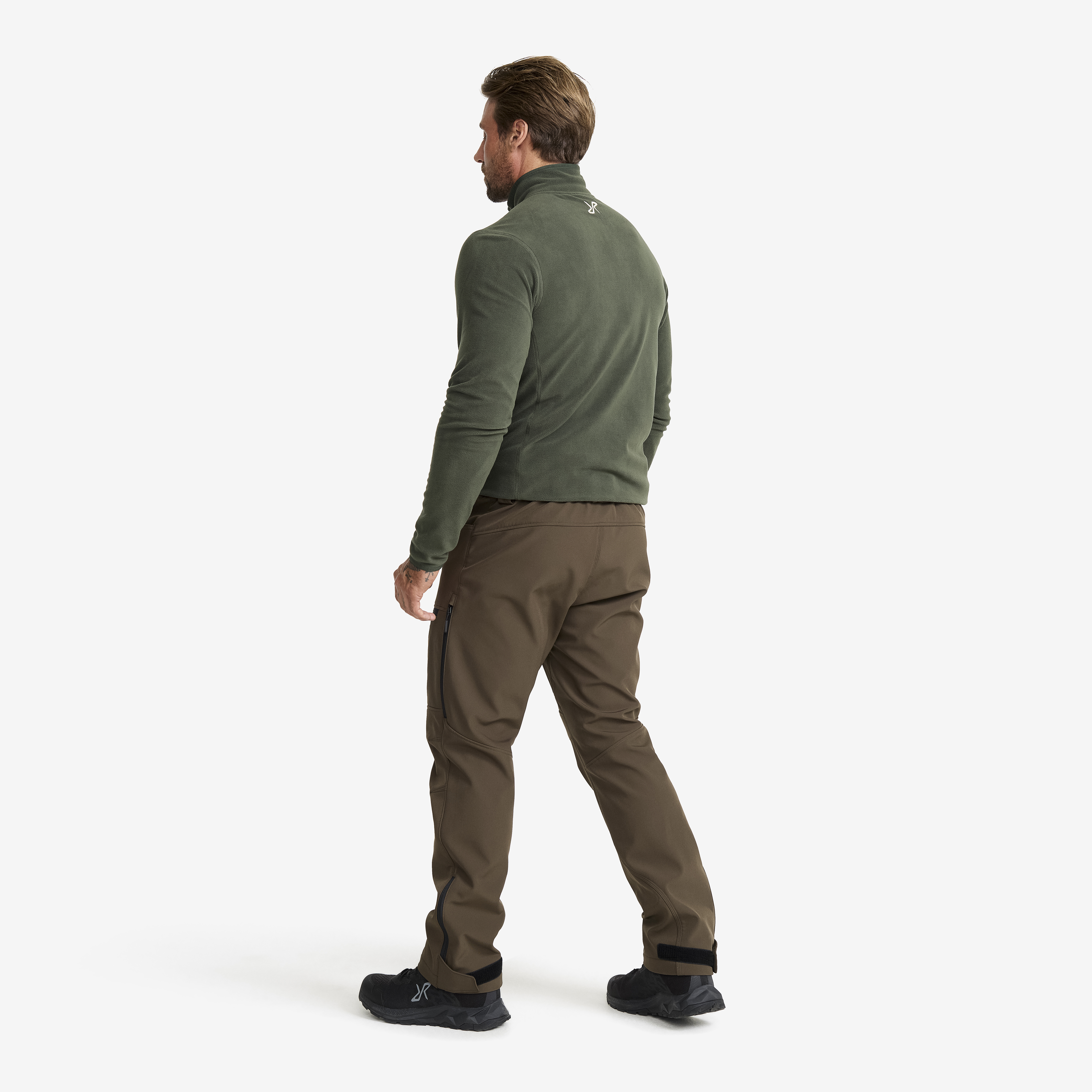 Hiball Softshell Pants Men Mud | RevolutionRace