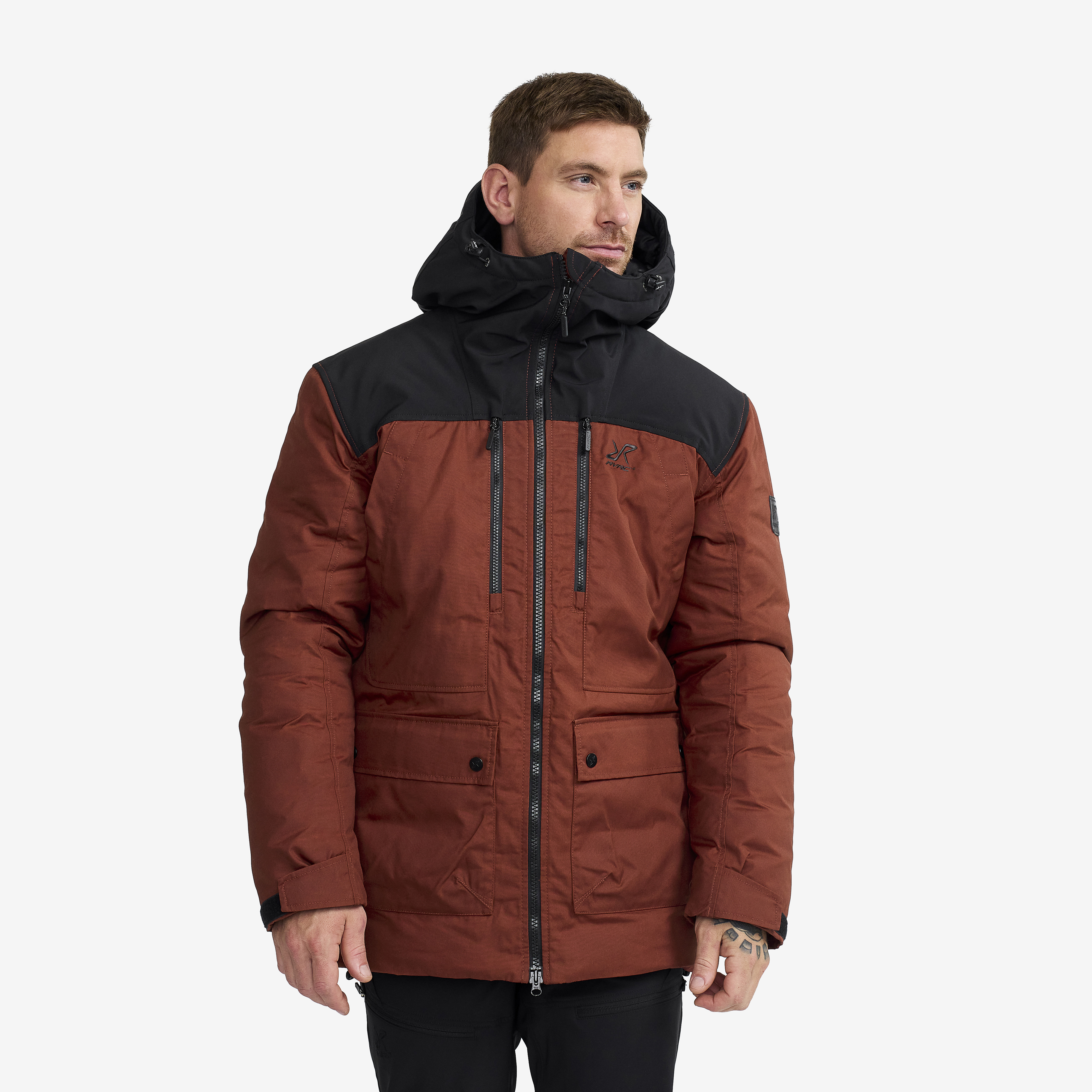 Outdoor Parka Herr Smoked Paprika, :XL