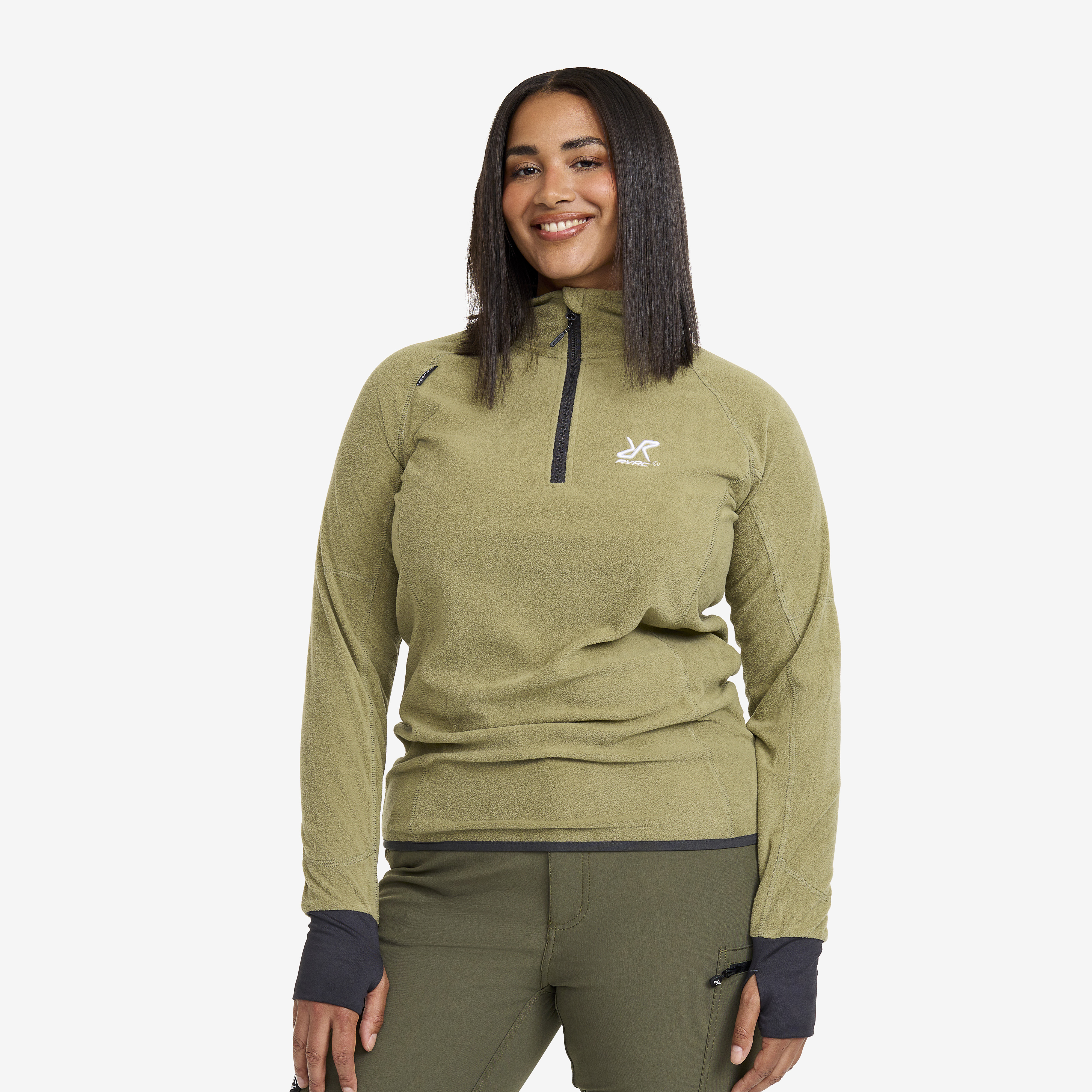 Trekker Fleece – Dam – Aloe Storlek:2XL – Dam > Tröjor > Fleece